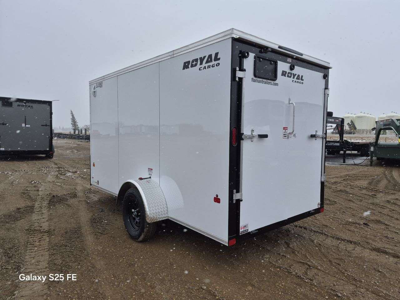 2026 Royal LCH 6' x 12' + V-Nose Cargo Trailer