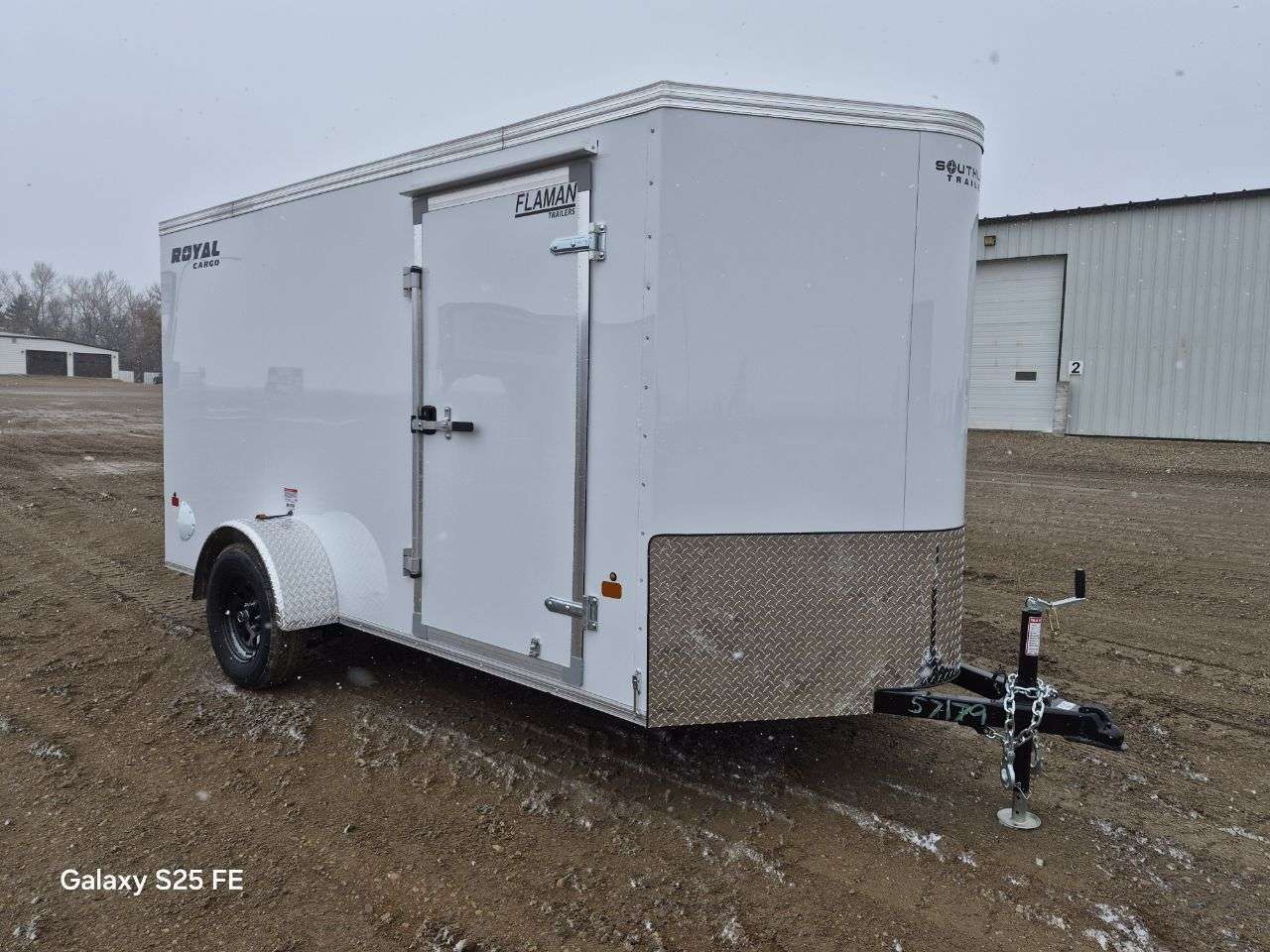 2026 Royal LCH 6' x 12' + V-Nose Cargo Trailer