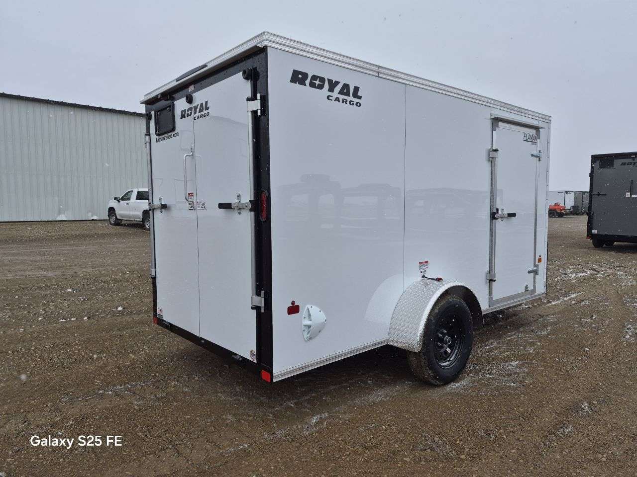 2026 Royal LCH 6' x 12' + V-Nose Cargo Trailer