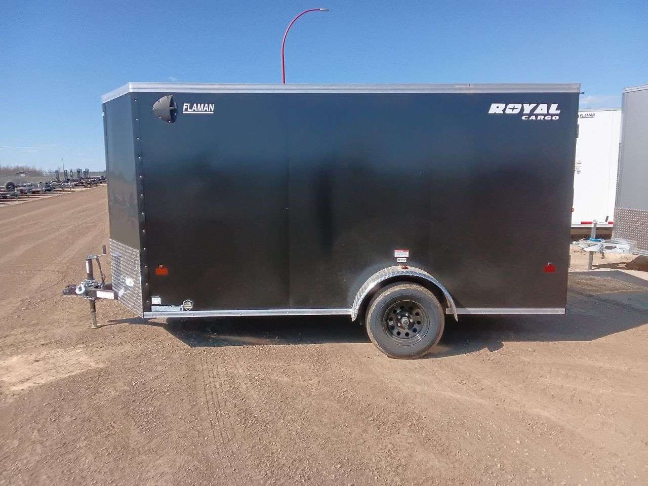 2026 Royal LCH 6' x 12' + V-Nose Cargo Trailer