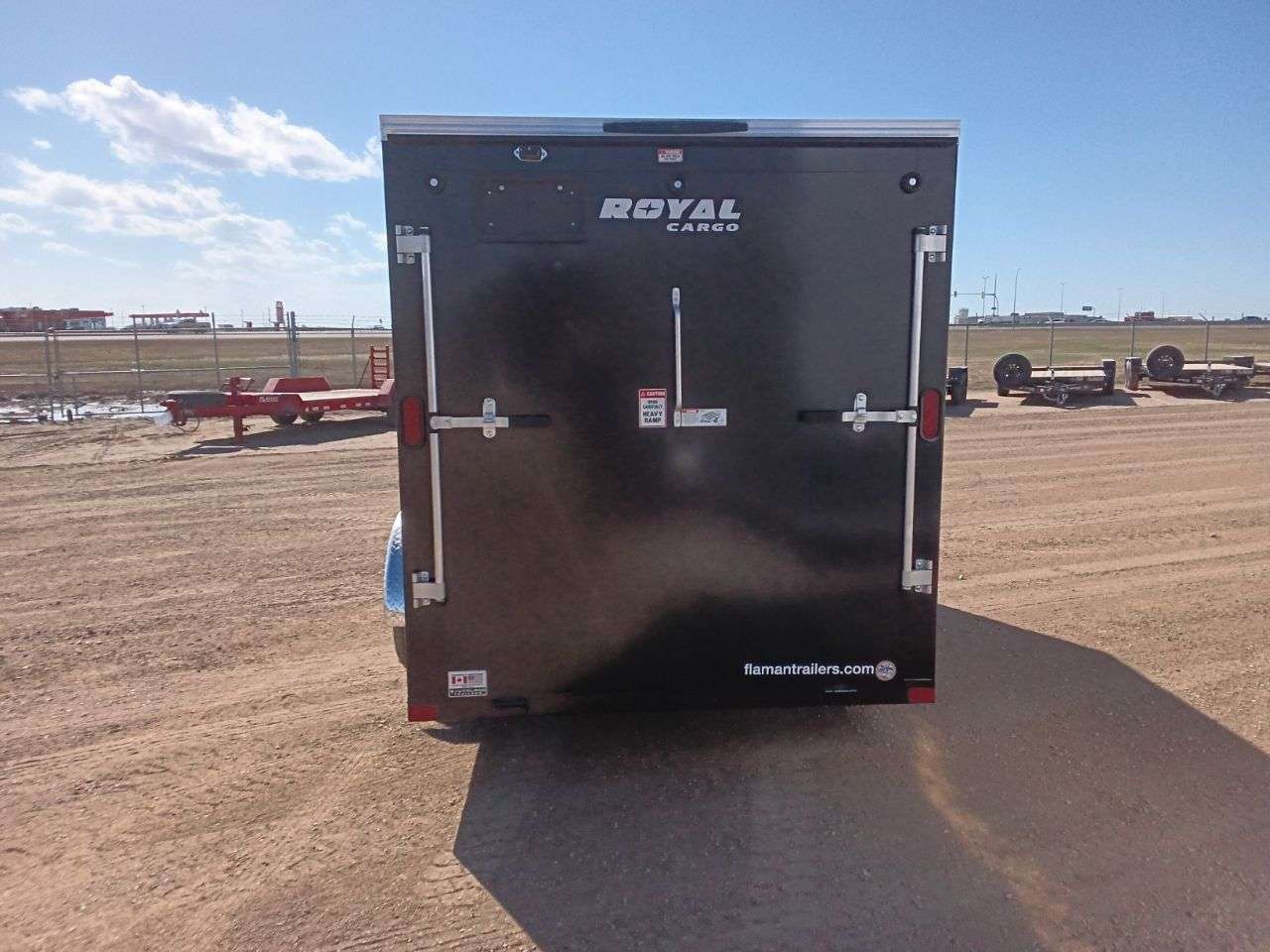 2026 Royal LCH 6' x 12' + V-Nose Cargo Trailer