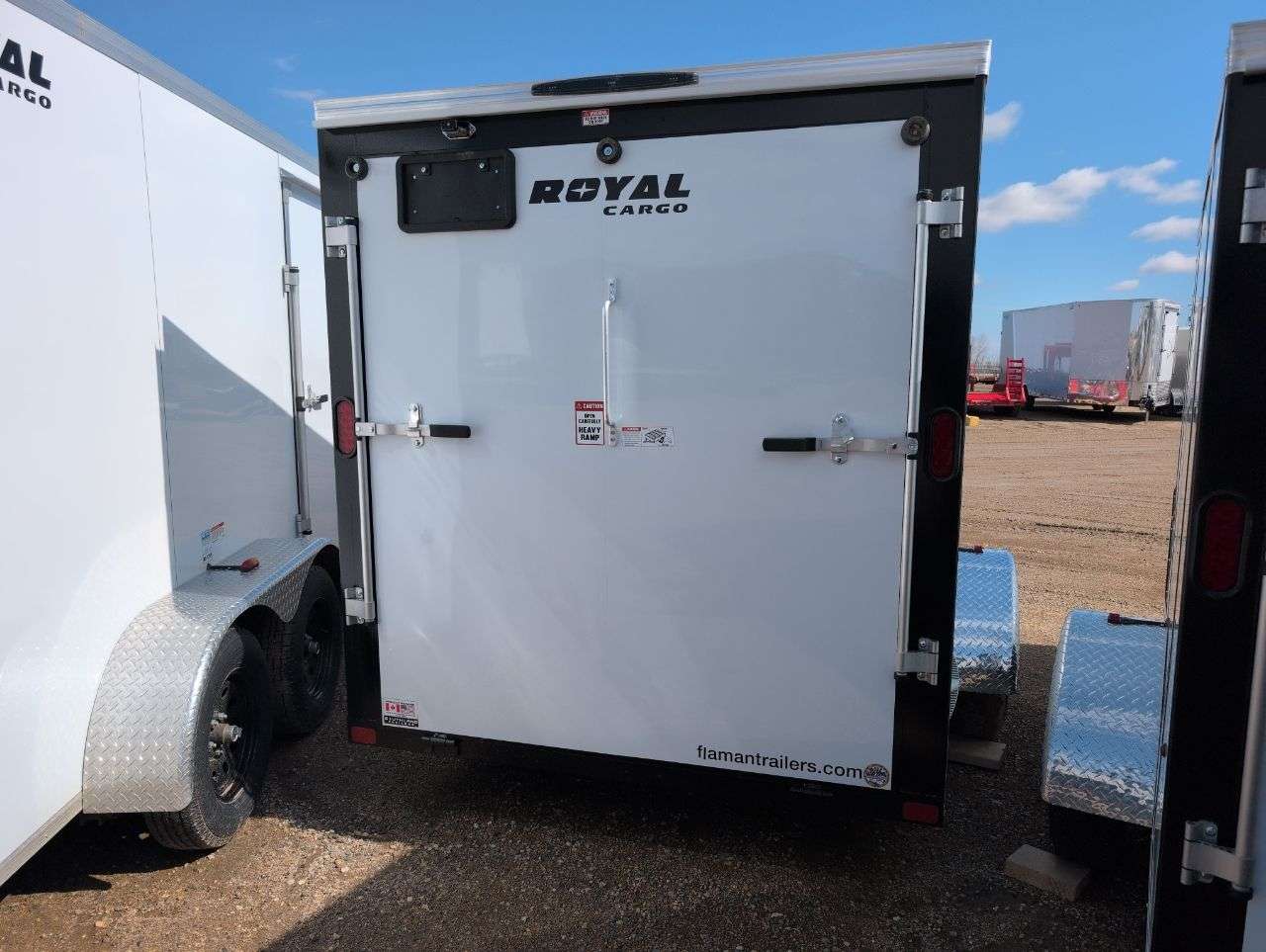 2026 Royal LCH 6' x 12' + V-Nose Cargo Trailer