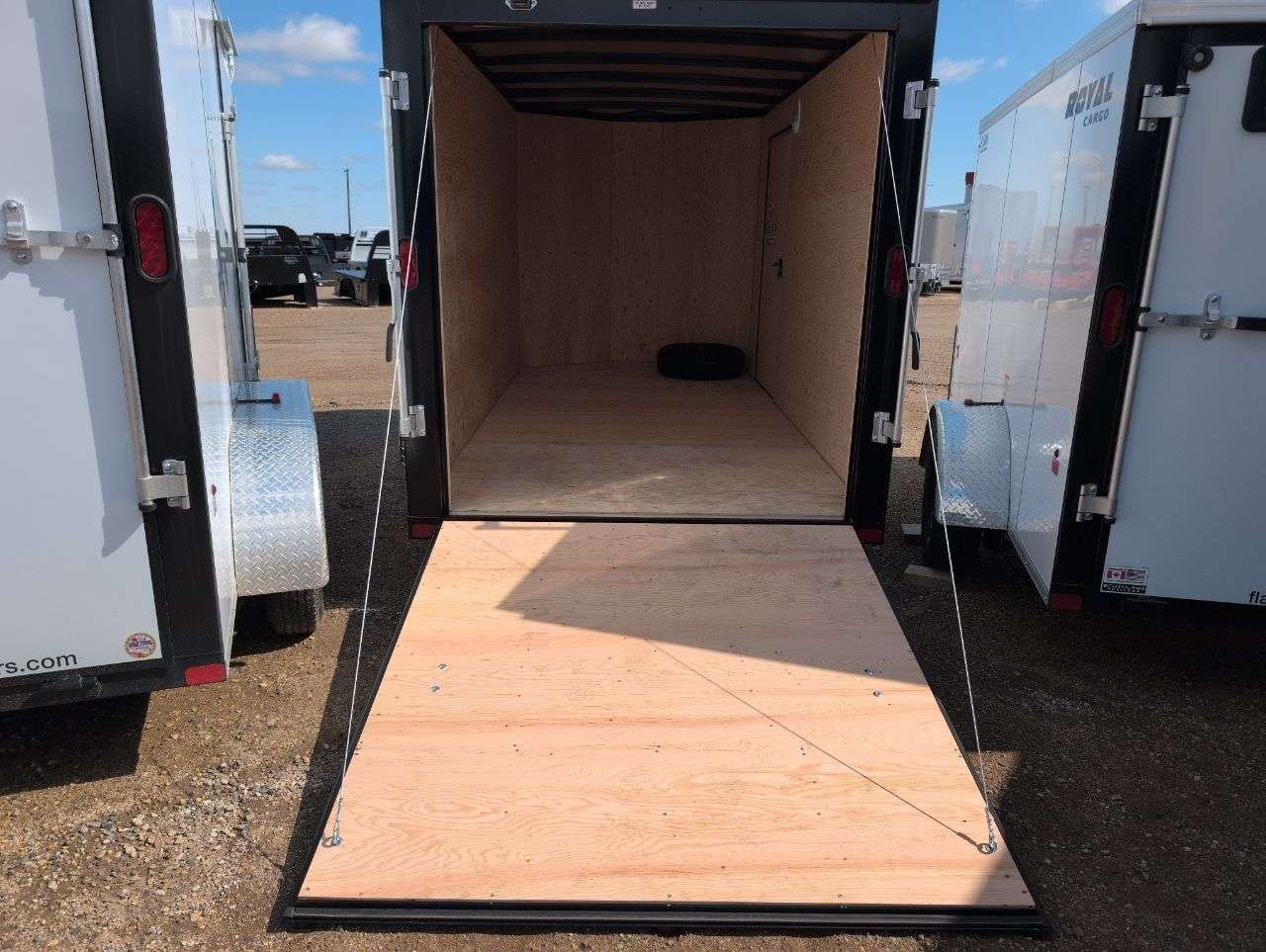 2026 Royal LCH 6' x 12' + V-Nose Cargo Trailer