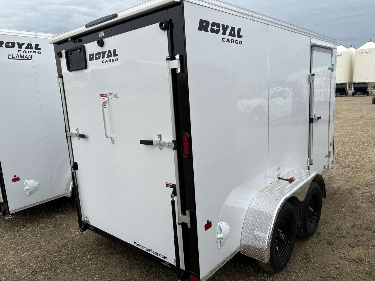 2026 Royal LCH 6' x 12' + V-Nose Cargo Trailer
