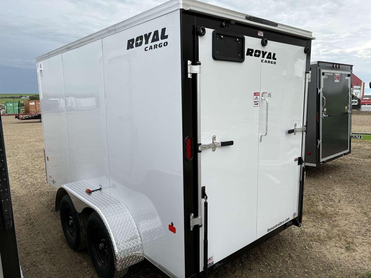 2026 Royal LCH 6' x 12' + V-Nose Cargo Trailer