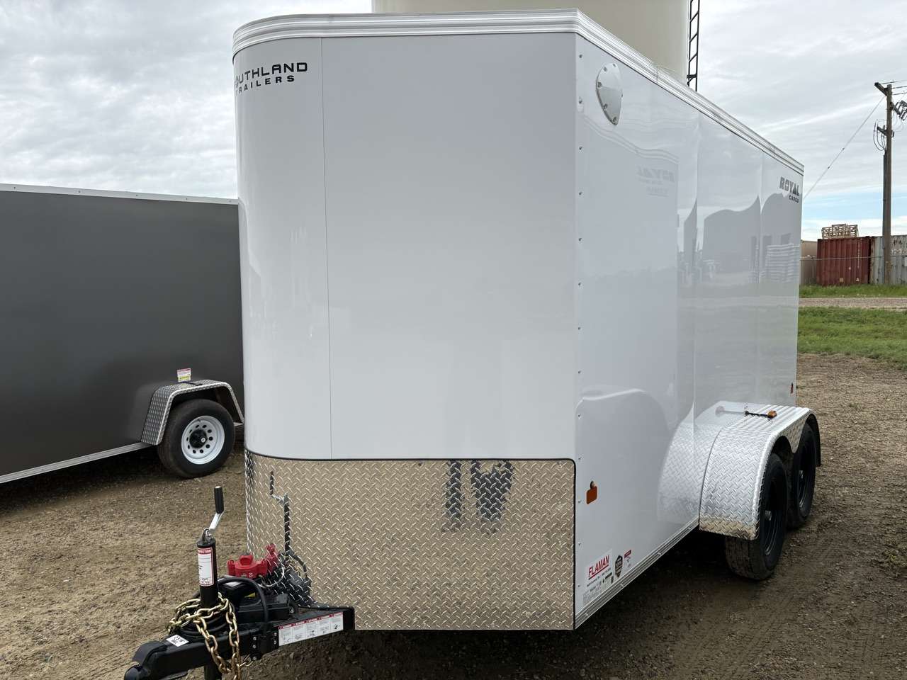 2026 Royal LCH 6' x 12' + V-Nose Cargo Trailer