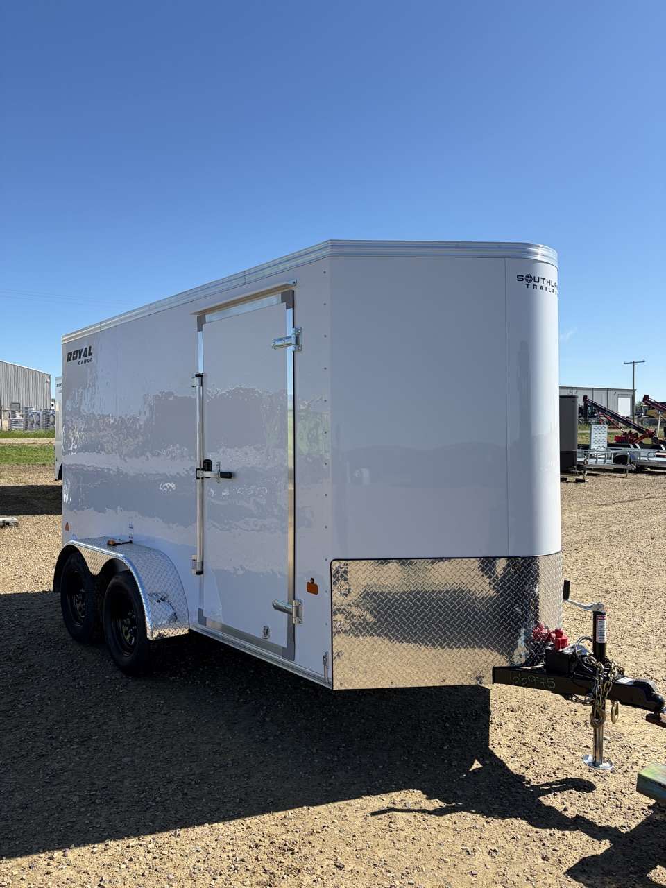 2026 Royal LCH 6' x 12' + V-Nose Cargo Trailer