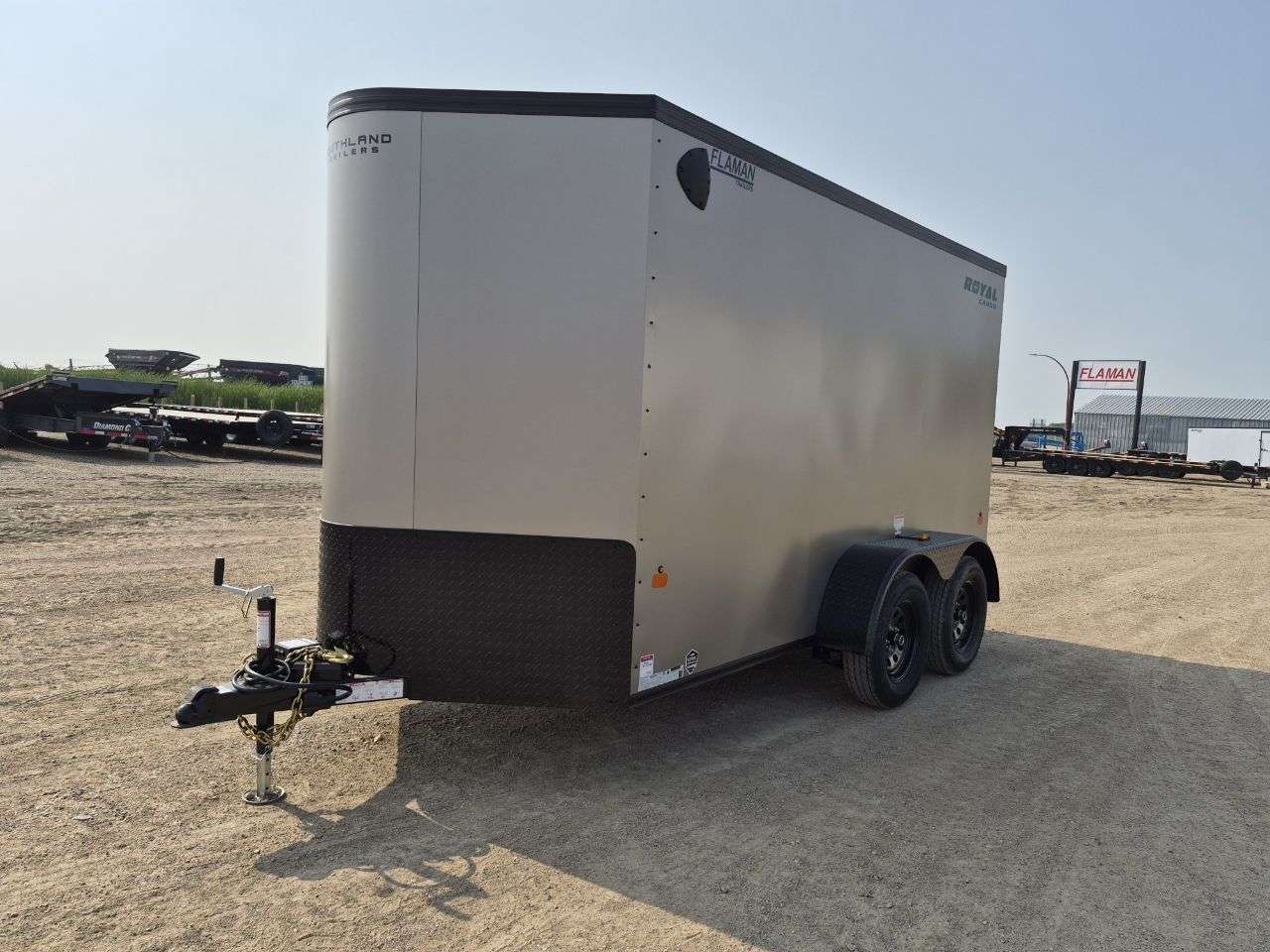 2026 Royal LCH 6' x 12' + V-Nose Cargo Trailer