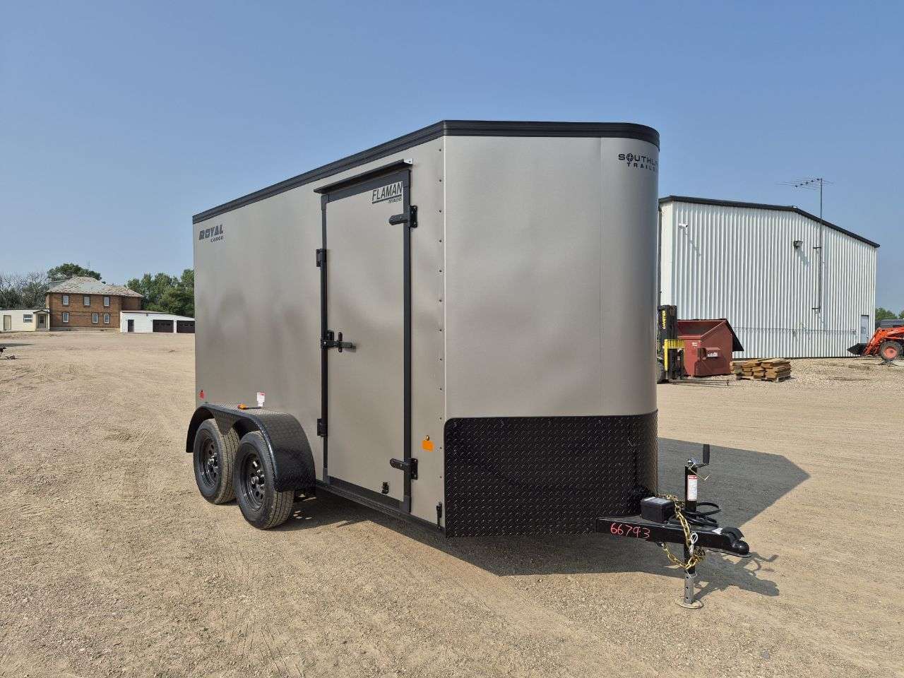 2026 Royal LCH 6' x 12' + V-Nose Cargo Trailer