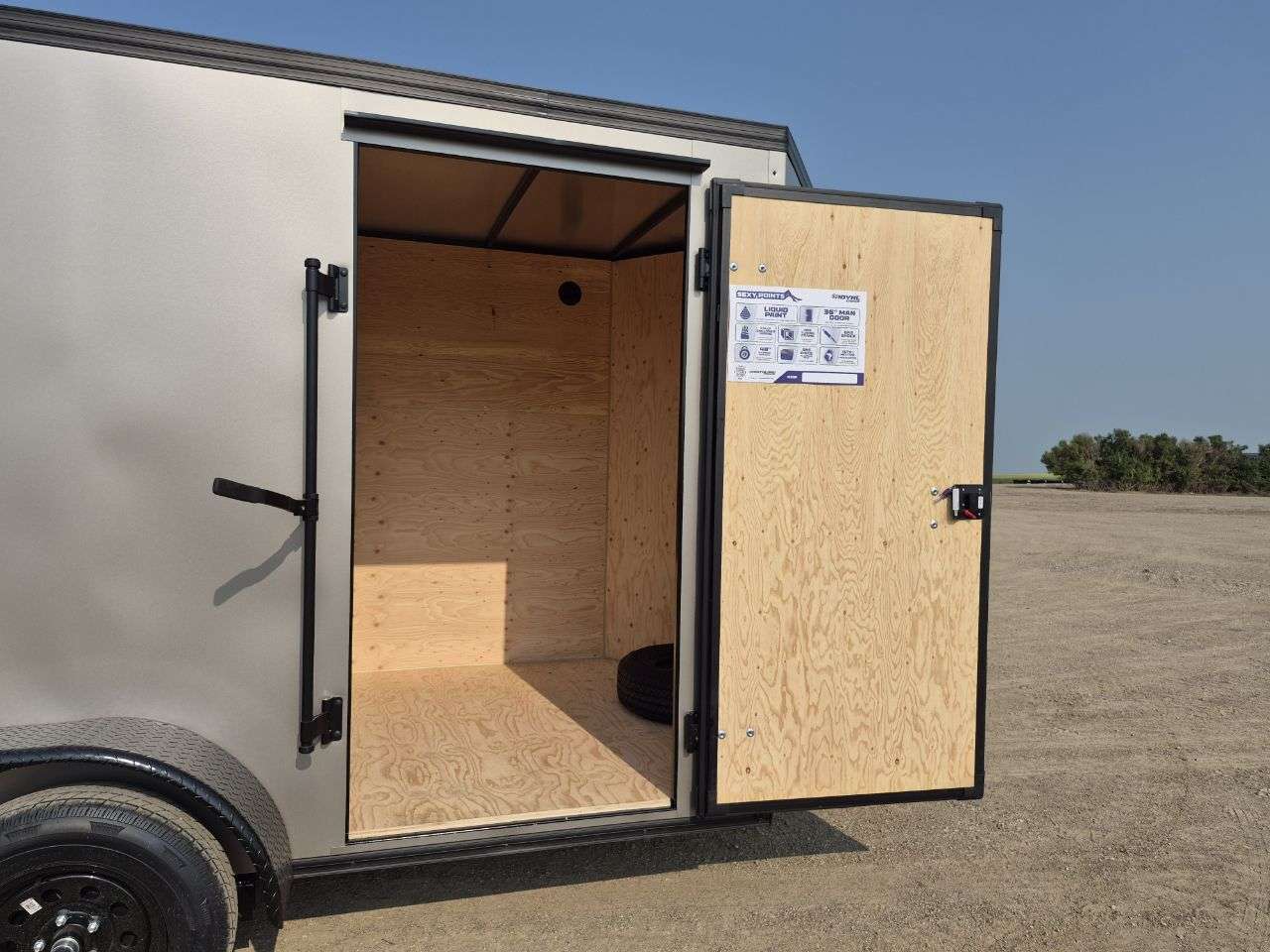 2026 Royal LCH 6' x 12' + V-Nose Cargo Trailer