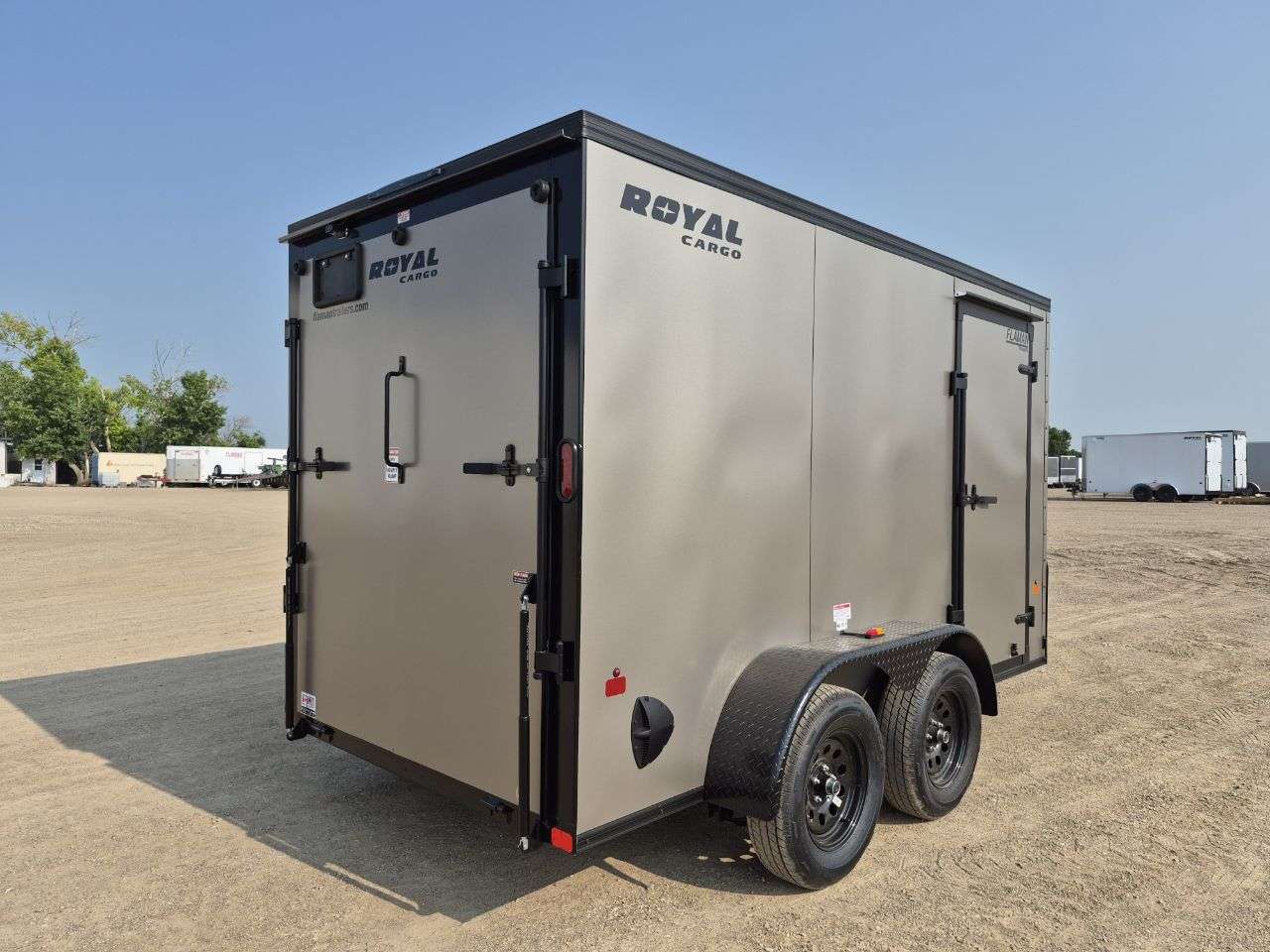 2026 Royal LCH 6' x 12' + V-Nose Cargo Trailer
