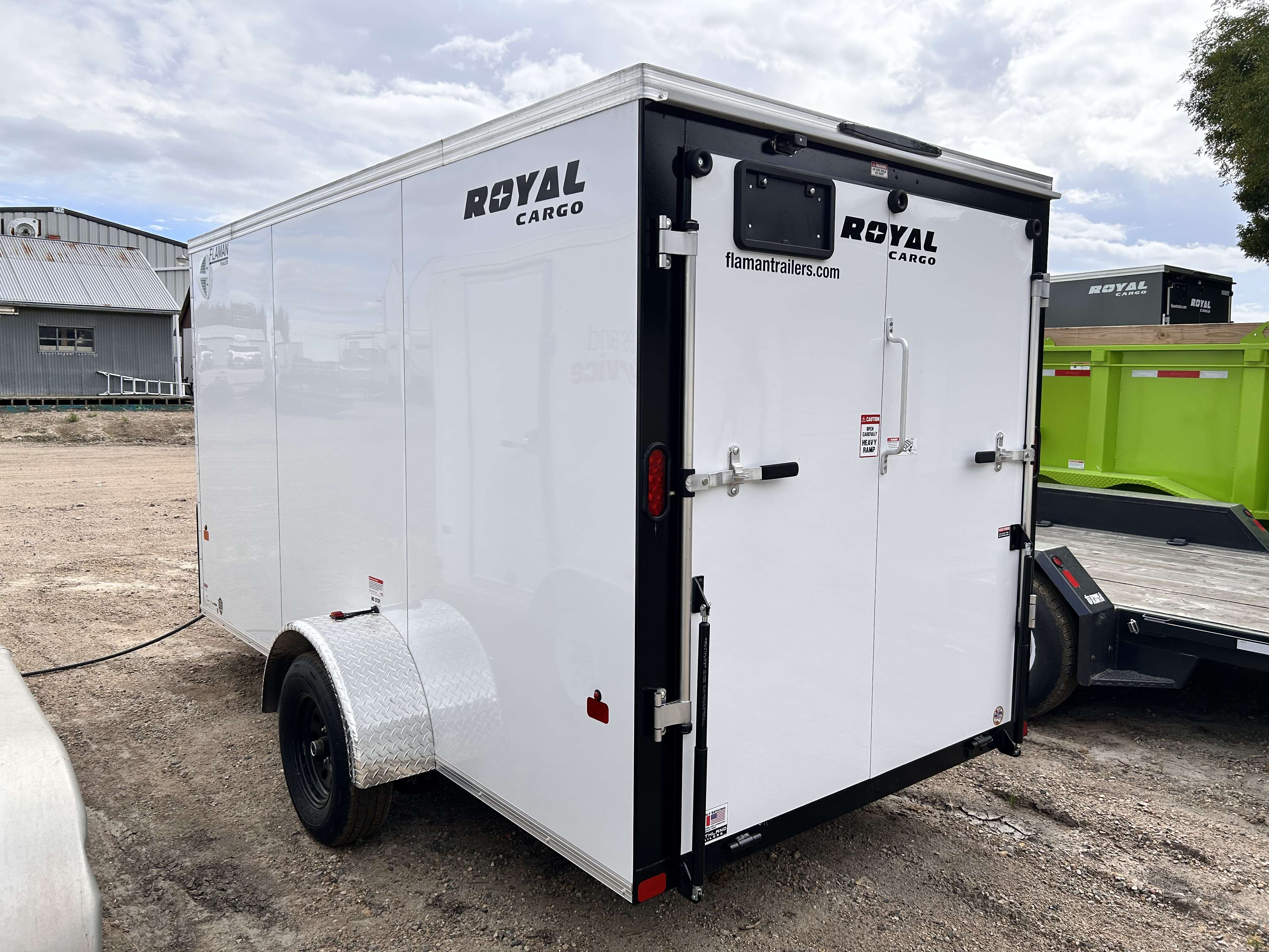 2026 Royal LCH 6' x 12' + V-Nose Cargo Trailer