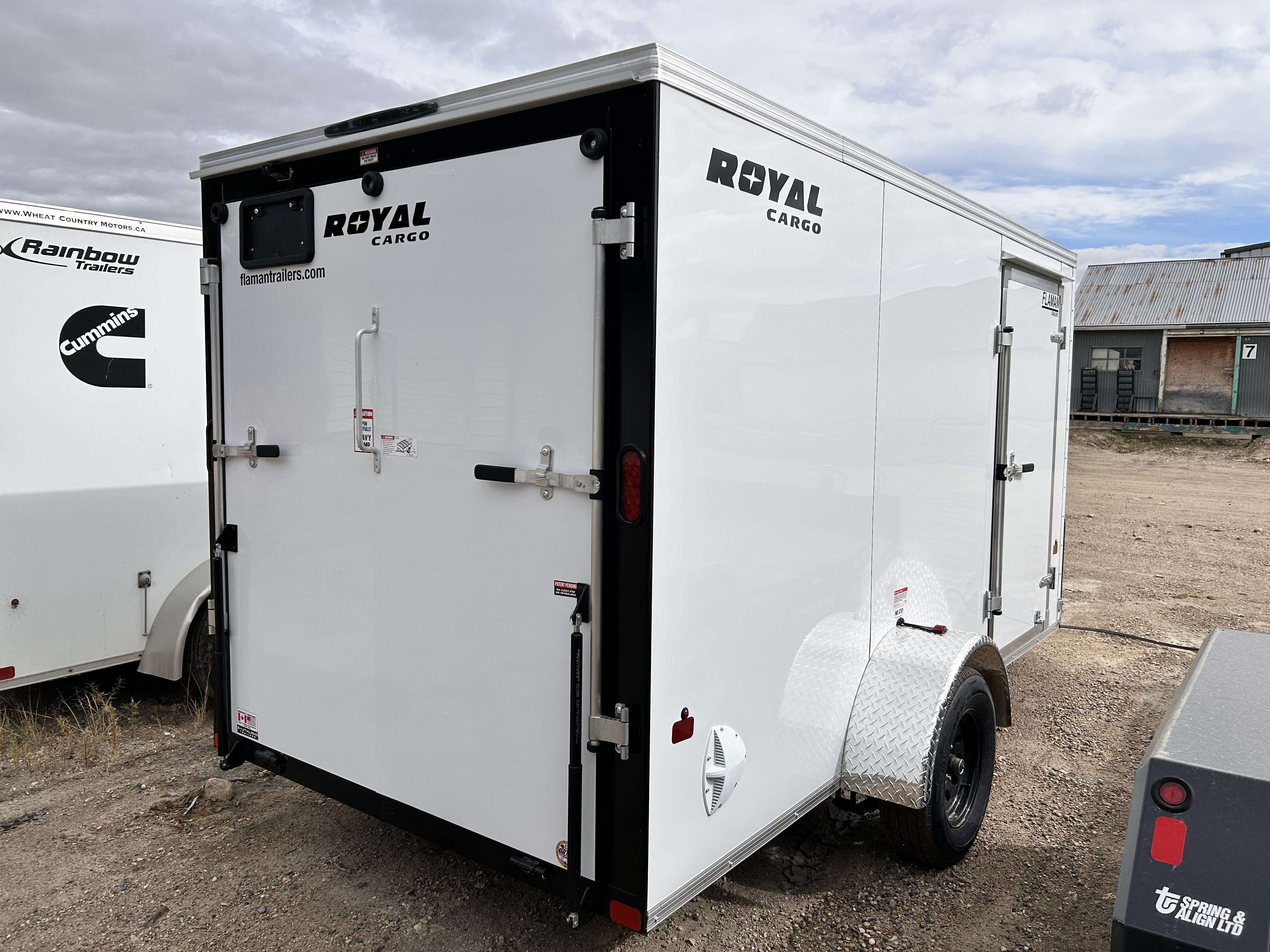 2026 Royal LCH 6' x 12' + V-Nose Cargo Trailer