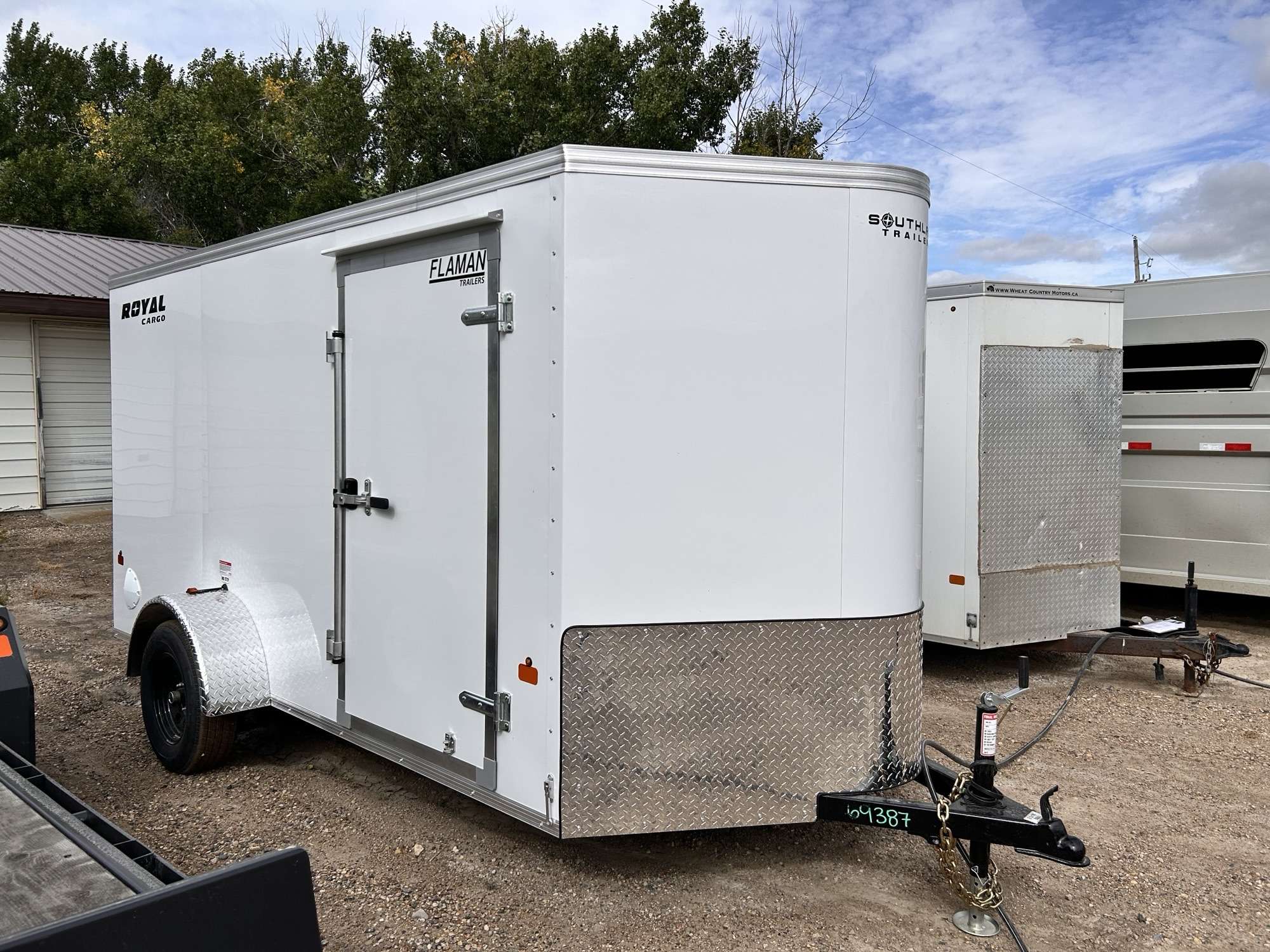 2026 Royal LCH 6' x 12' + V-Nose Cargo Trailer
