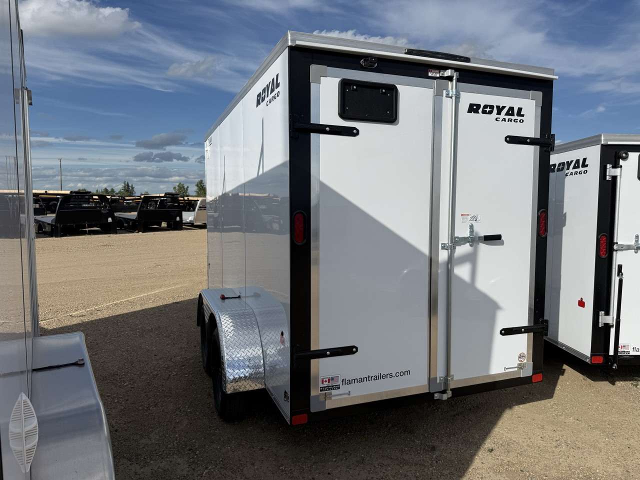 2026 Royal LCH 6' x 12' + V-Nose Cargo Trailer