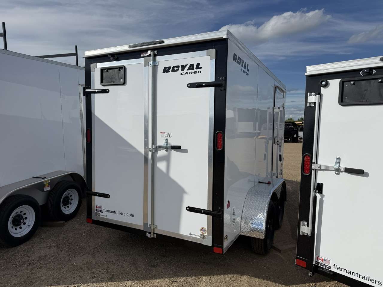 2026 Royal LCH 6' x 12' + V-Nose Cargo Trailer