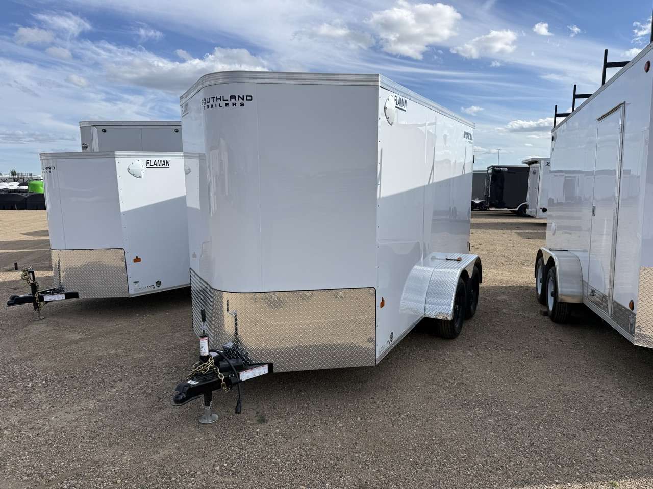 2026 Royal LCH 6' x 12' + V-Nose Cargo Trailer