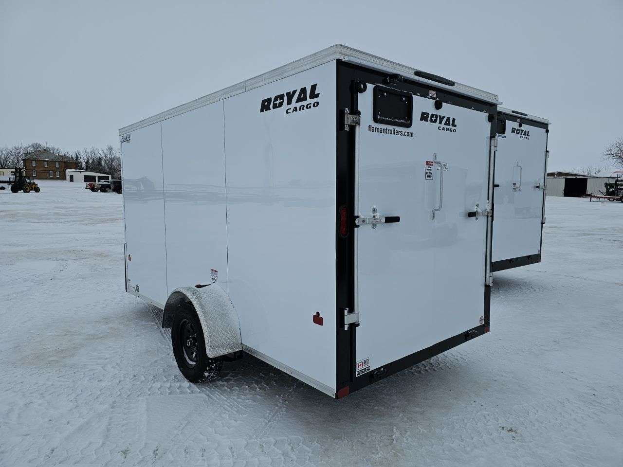 2026 Royal LCH 6' x 12' + V-Nose Cargo Trailer