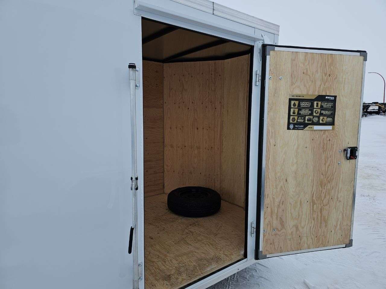2026 Royal LCH 6' x 12' + V-Nose Cargo Trailer