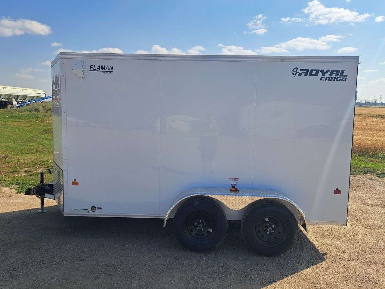 2026 Royal LCH 6' x 12' + V-Nose Cargo Trailer