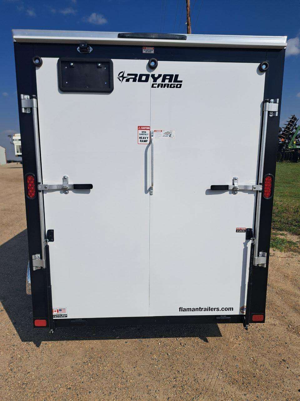 2026 Royal LCH 6' x 12' + V-Nose Cargo Trailer