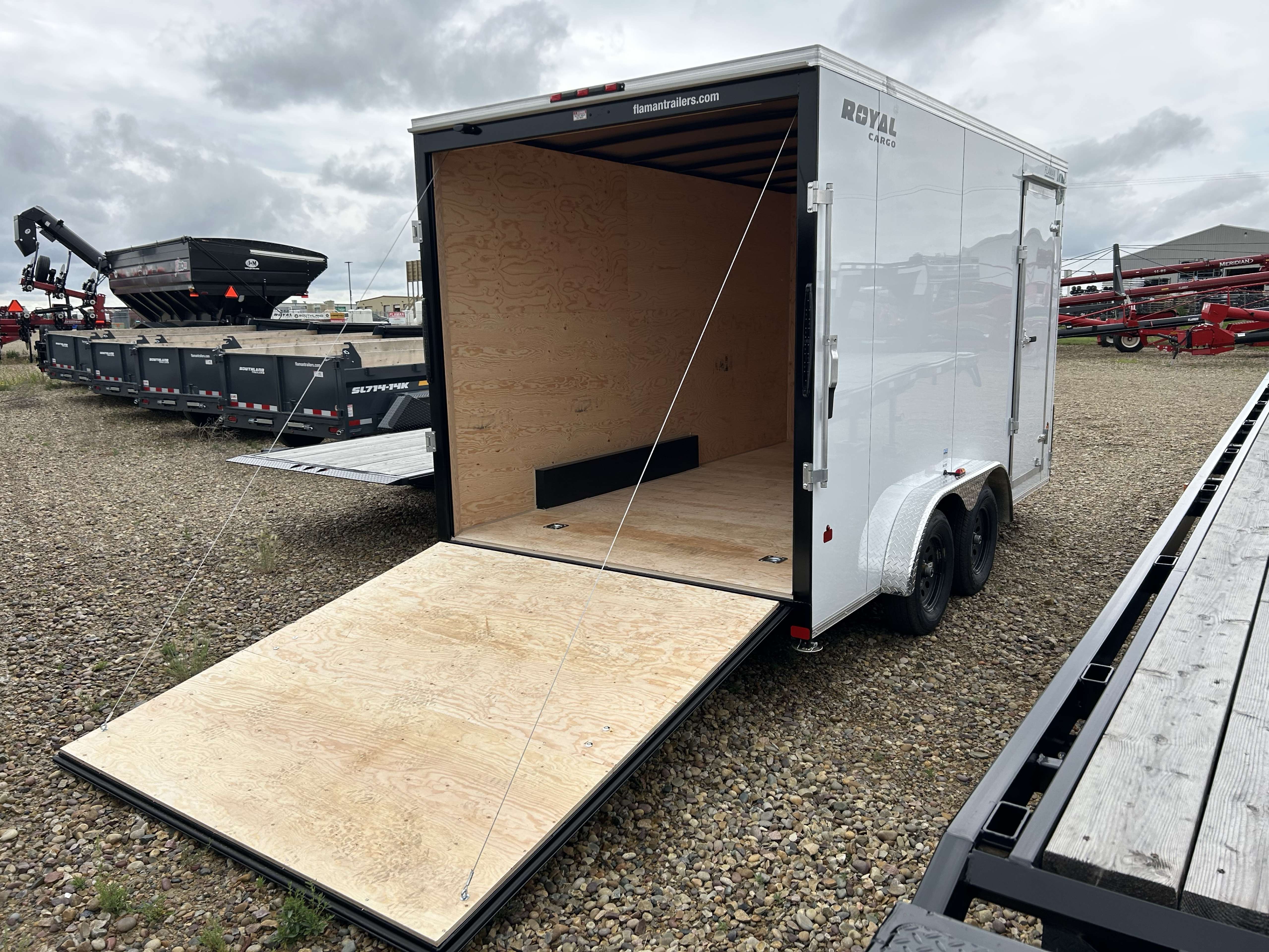 2026 Royal LCH 7'6" x 14' + V-Nose Cargo Trailer