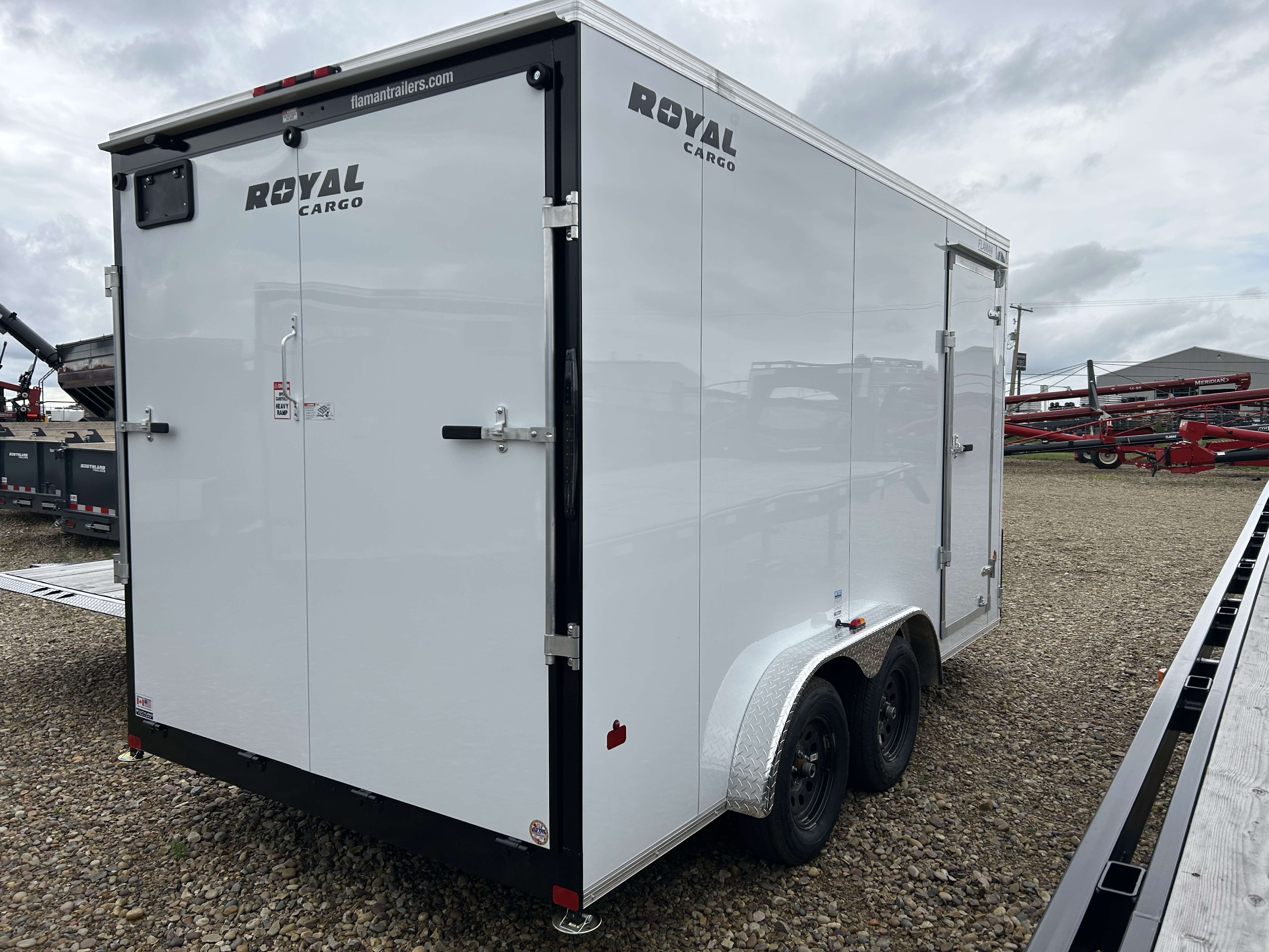 2026 Royal LCH 7'6" x 14' + V-Nose Cargo Trailer