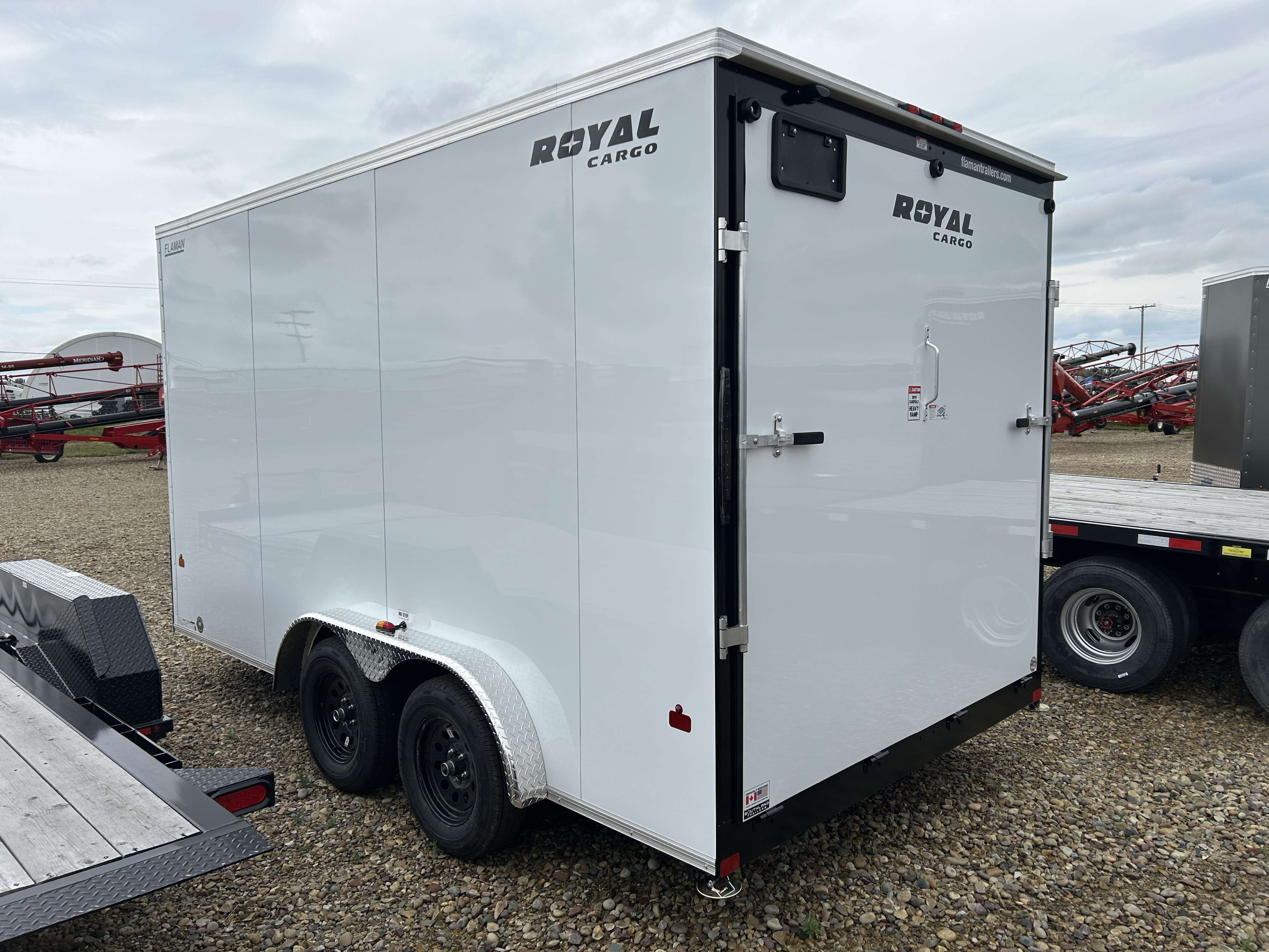 2026 Royal LCH 7'6" x 14' + V-Nose Cargo Trailer