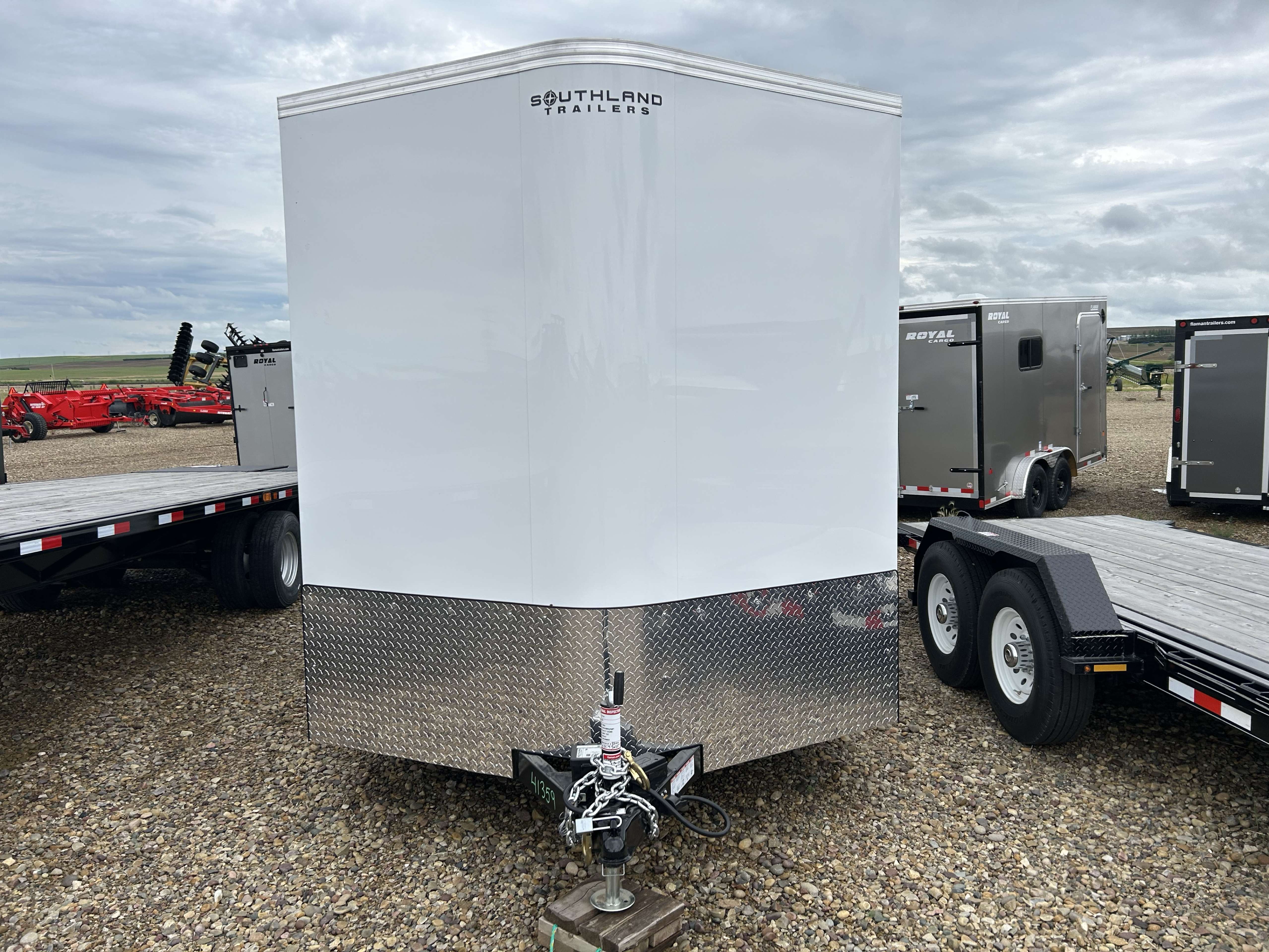 2026 Royal LCH 7'6" x 14' + V-Nose Cargo Trailer