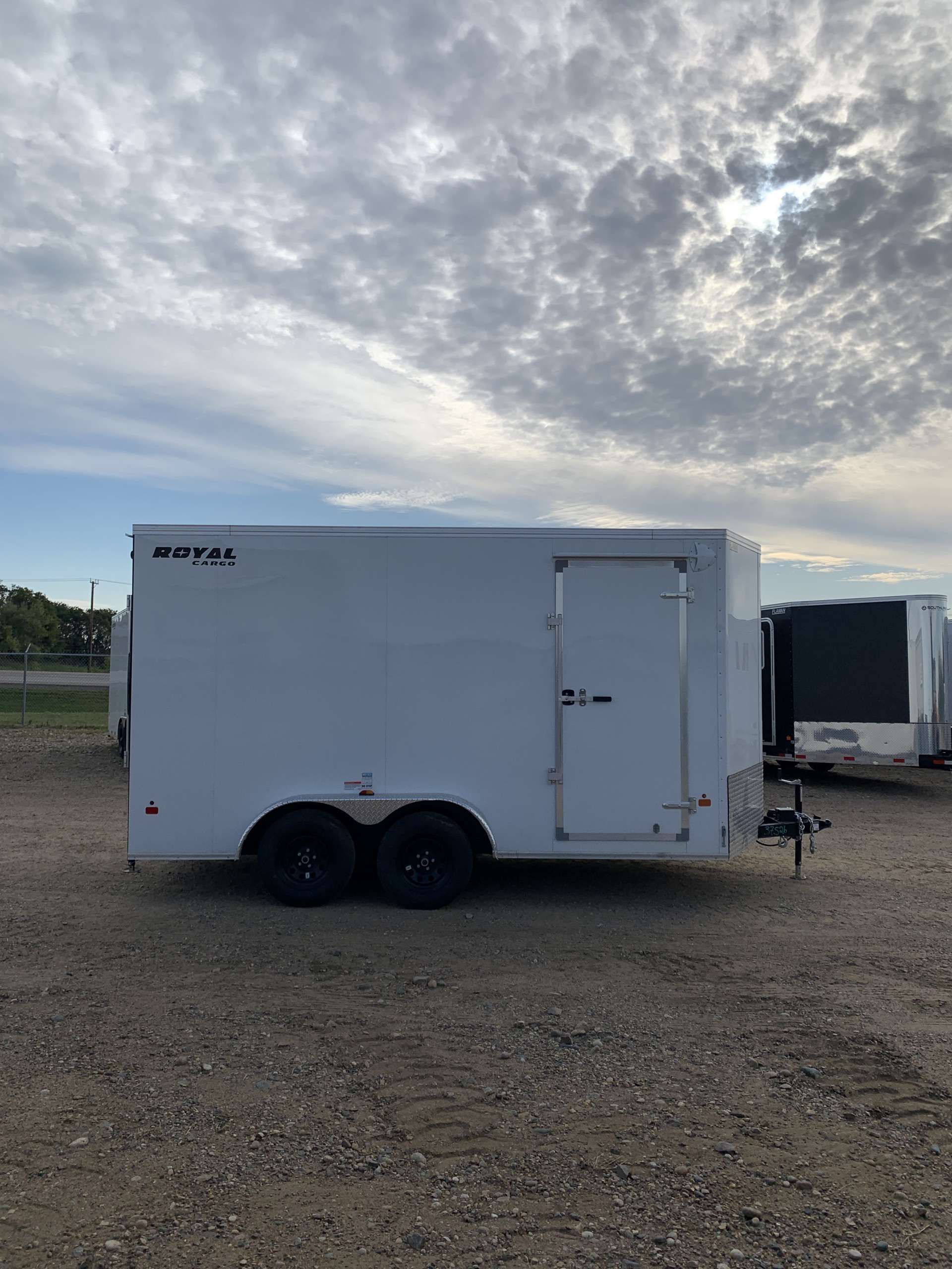 2026 Royal LCH 7'6" x 14' + V-Nose Cargo Trailer