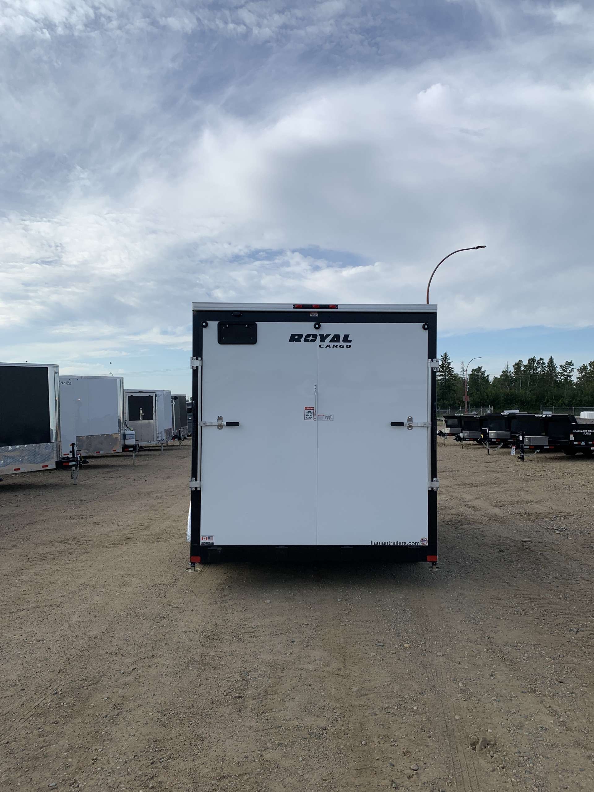2026 Royal LCH 7'6" x 14' + V-Nose Cargo Trailer