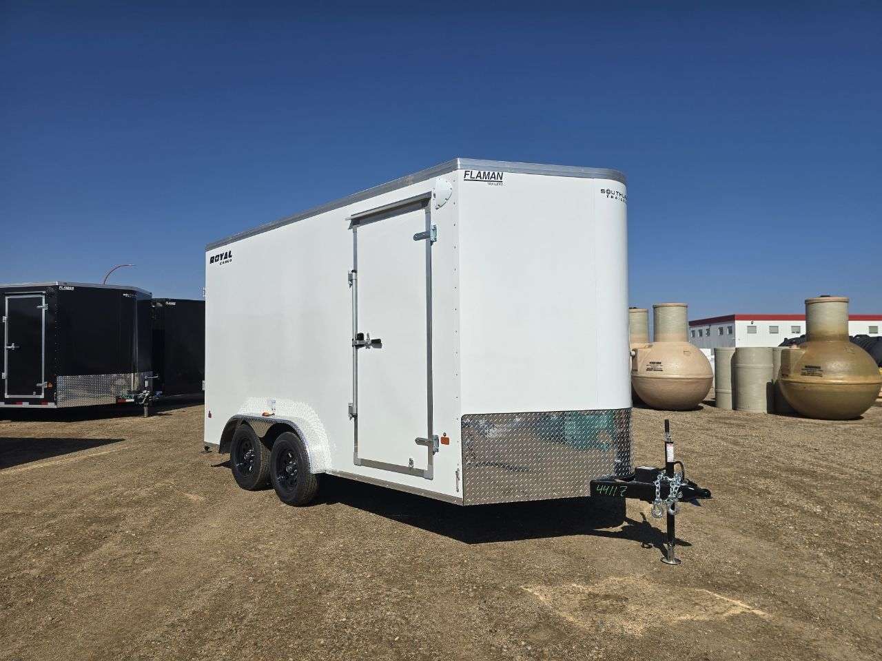 2026 Royal LCH 7'6" x 14' + V-Nose Cargo Trailer