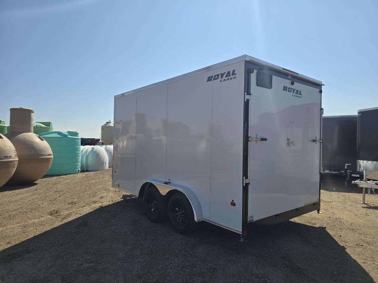 2026 Royal LCH 7'6" x 14' + V-Nose Cargo Trailer