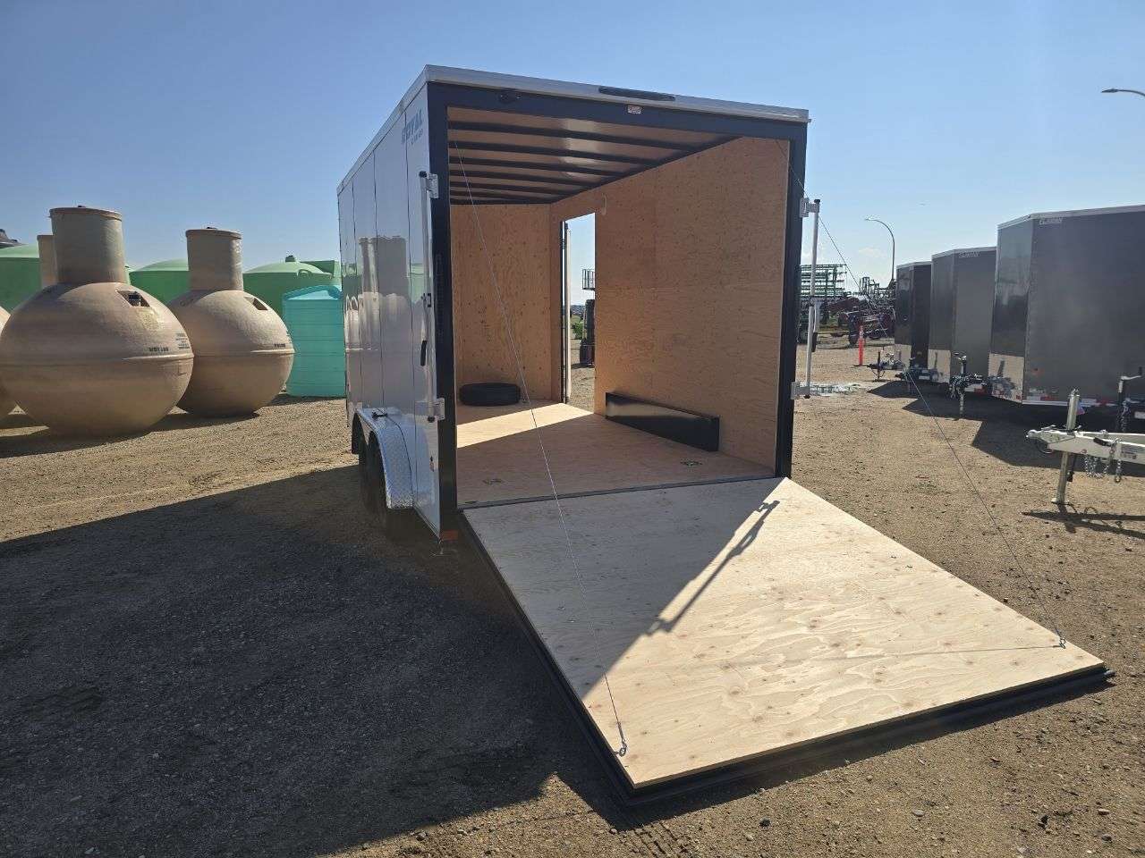 2026 Royal LCH 7'6" x 14' + V-Nose Cargo Trailer