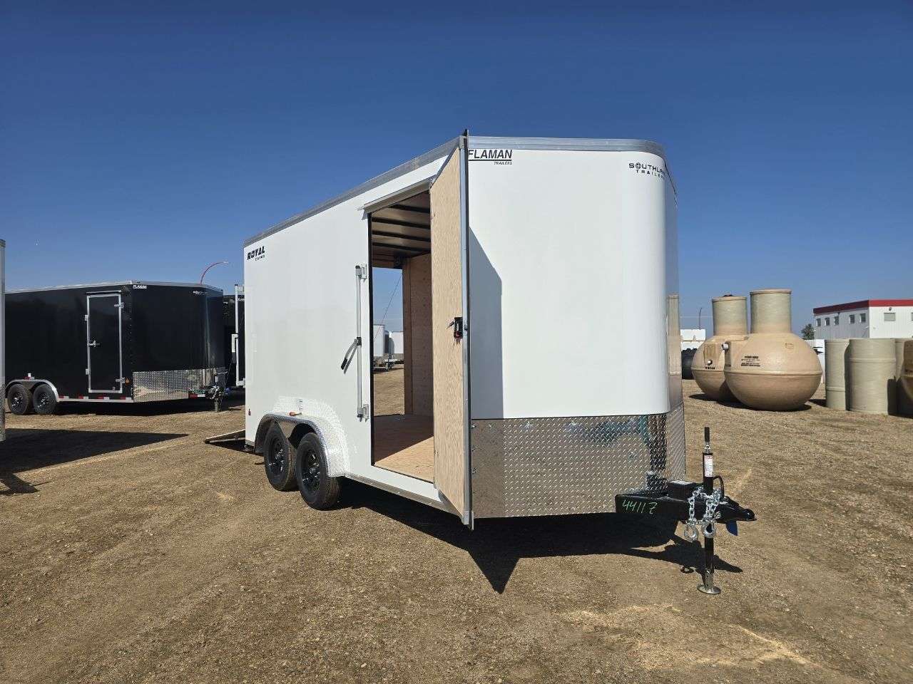 2026 Royal LCH 7'6" x 14' + V-Nose Cargo Trailer