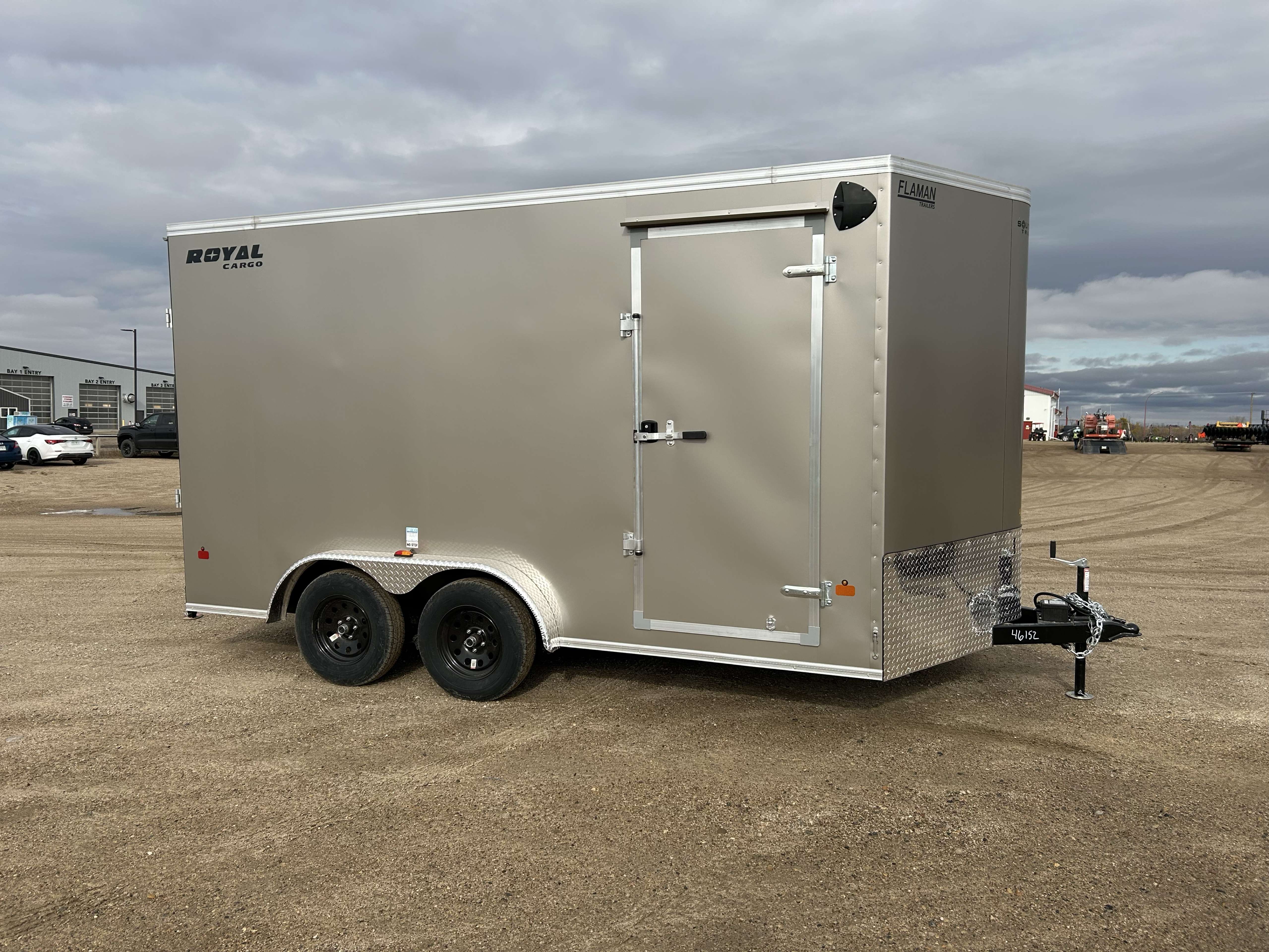 2026 Royal LCH 7'6" x 14' + V-Nose Cargo Trailer