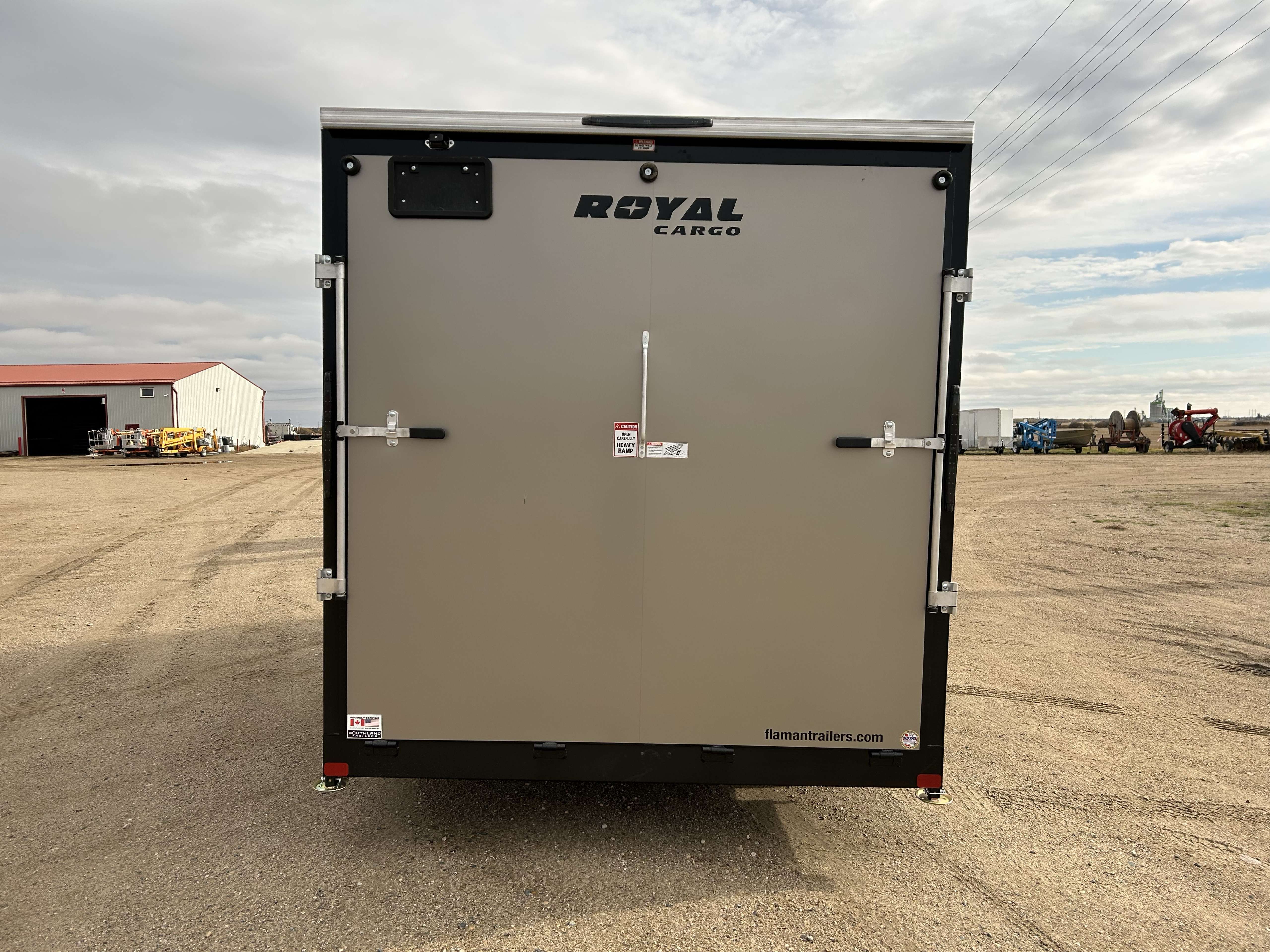 2026 Royal LCH 7'6" x 14' + V-Nose Cargo Trailer