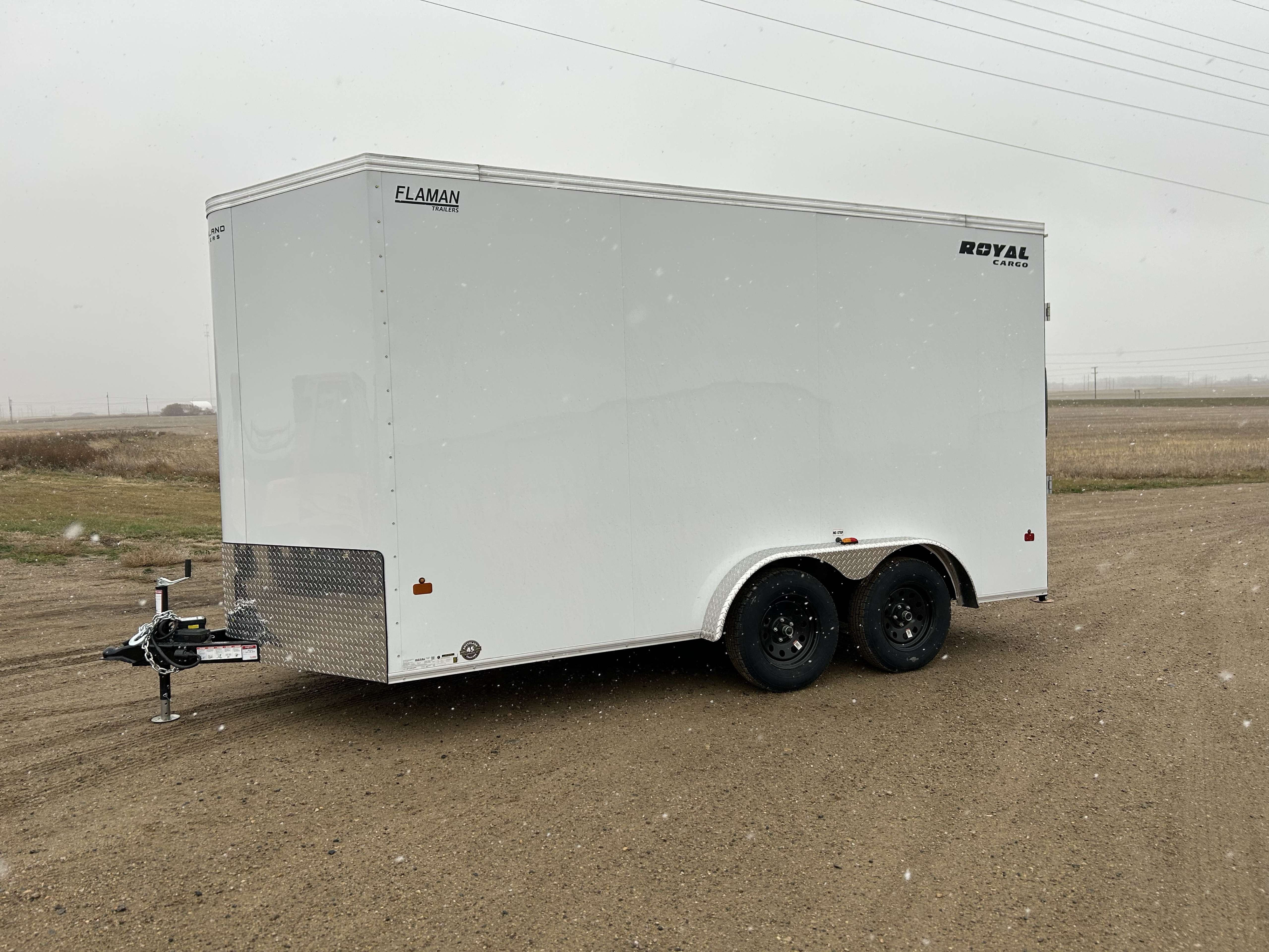2026 Royal LCH 7'6" x 14' + V-Nose Cargo Trailer