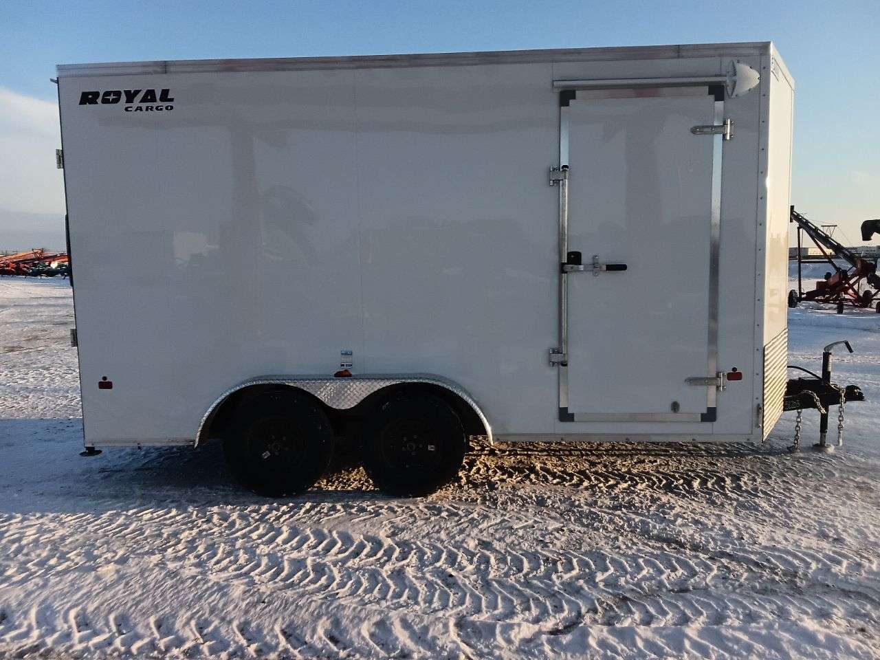2026 Royal LCH 7'6" x 14' + V-Nose Cargo Trailer