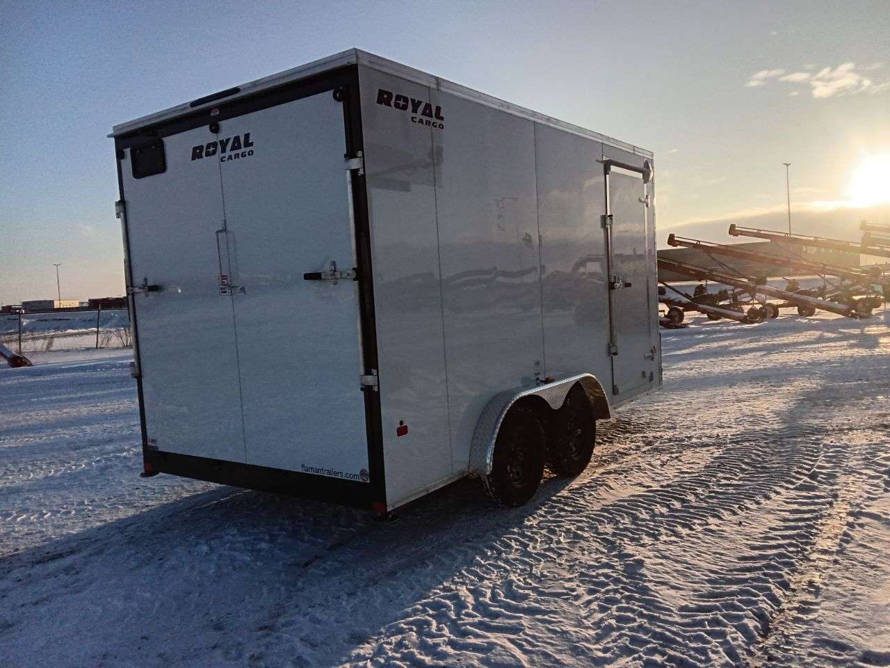 2026 Royal LCH 7'6" x 14' + V-Nose Cargo Trailer