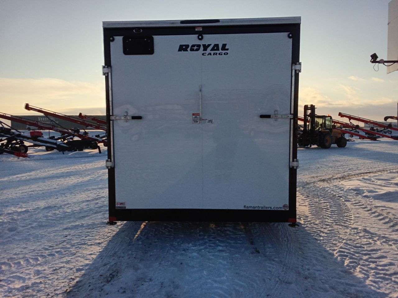 2026 Royal LCH 7'6" x 14' + V-Nose Cargo Trailer