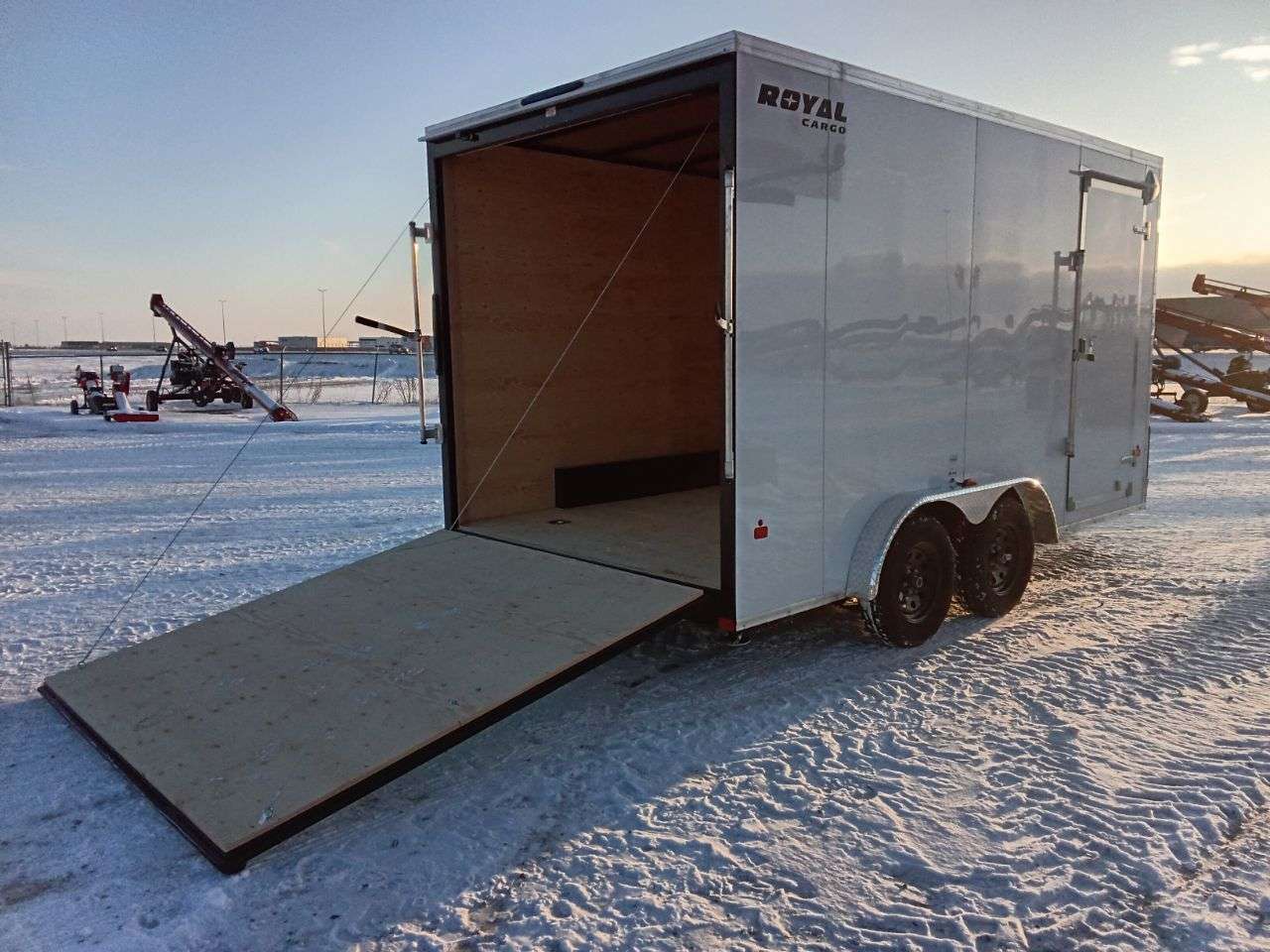 2026 Royal LCH 7'6" x 14' + V-Nose Cargo Trailer