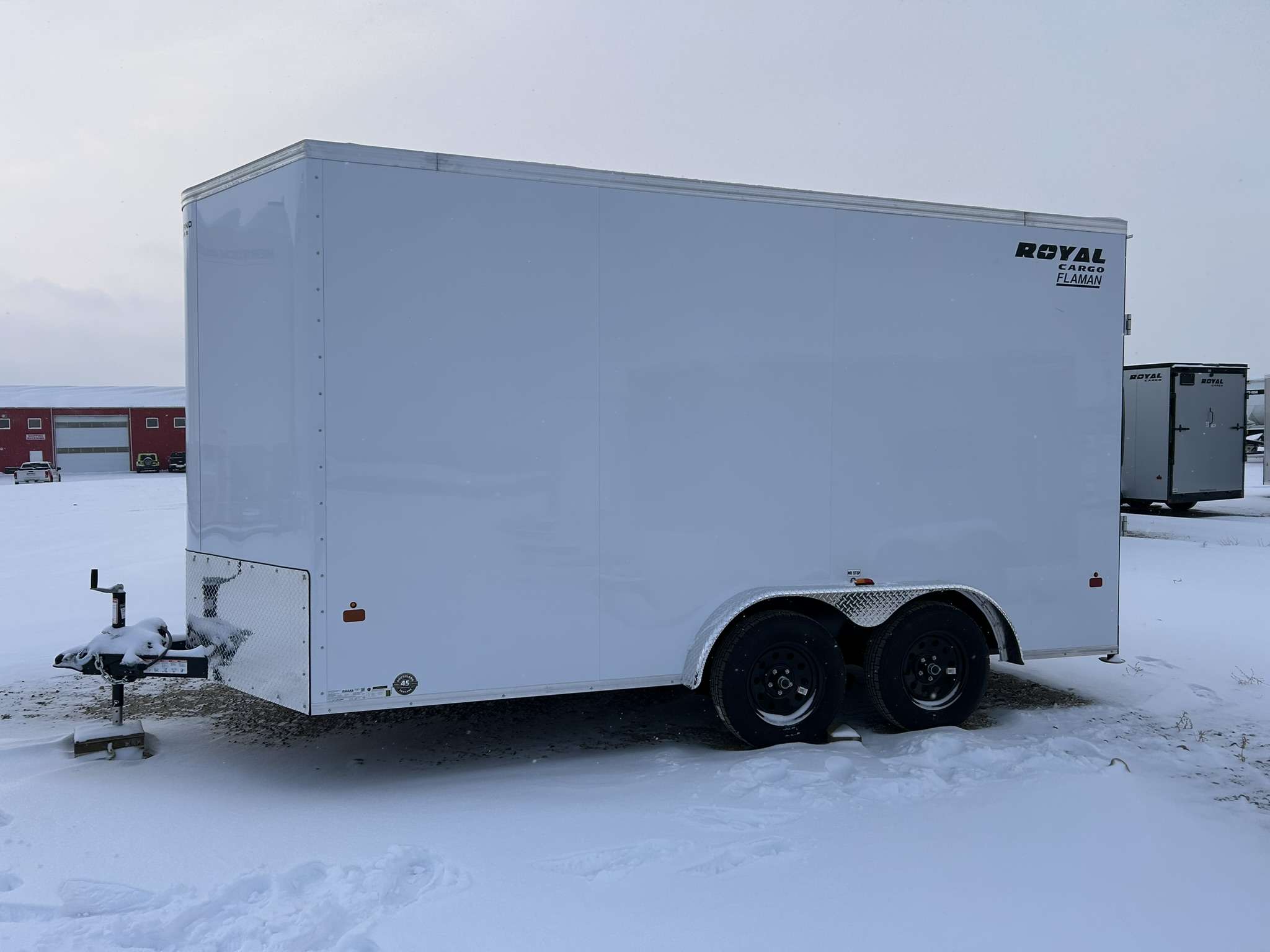 2026 Royal LCH 7'6" x 14' + V-Nose Cargo Trailer