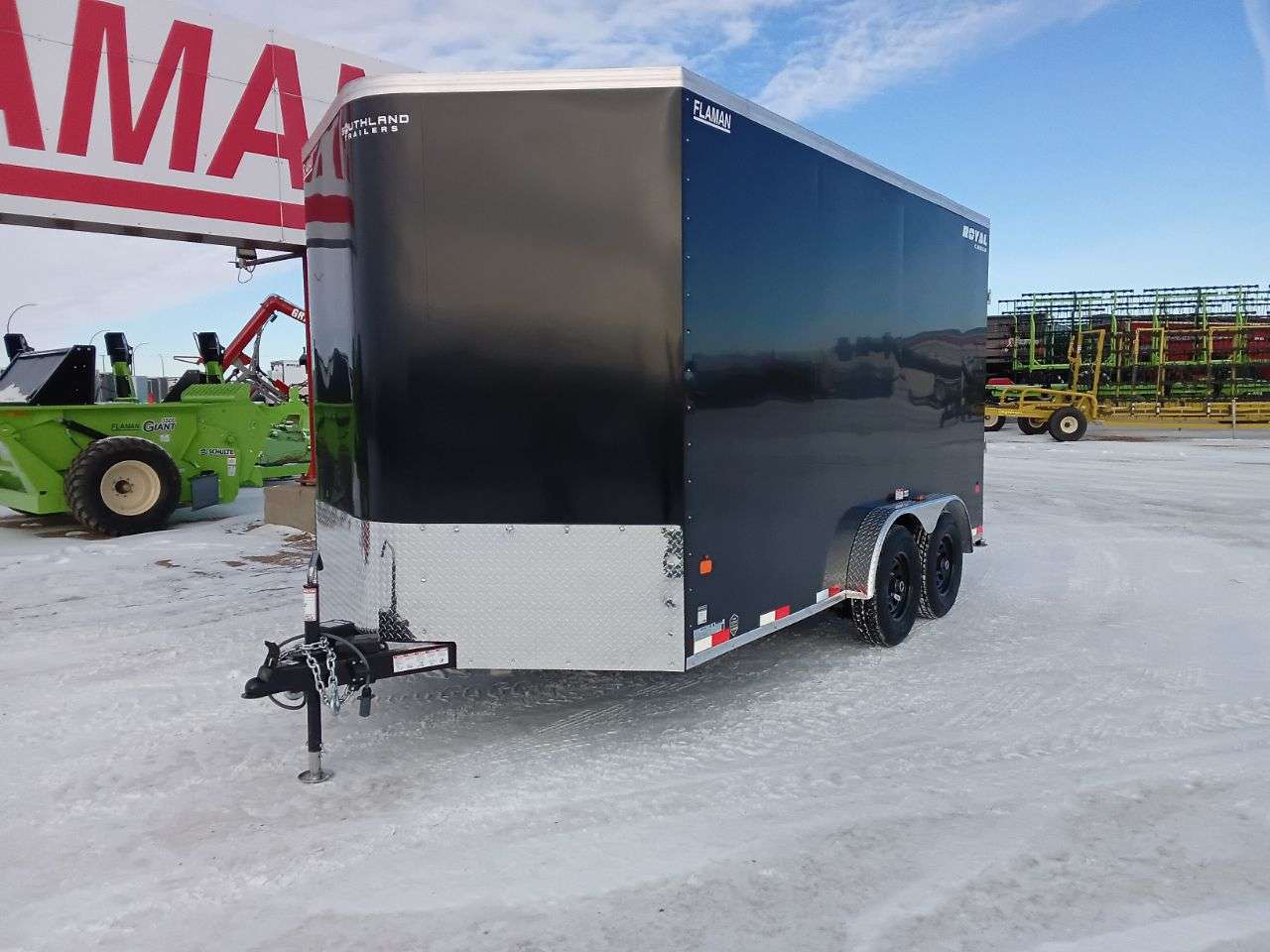 2026 Royal LCH 7'6" x 14' + V-Nose Cargo Trailer
