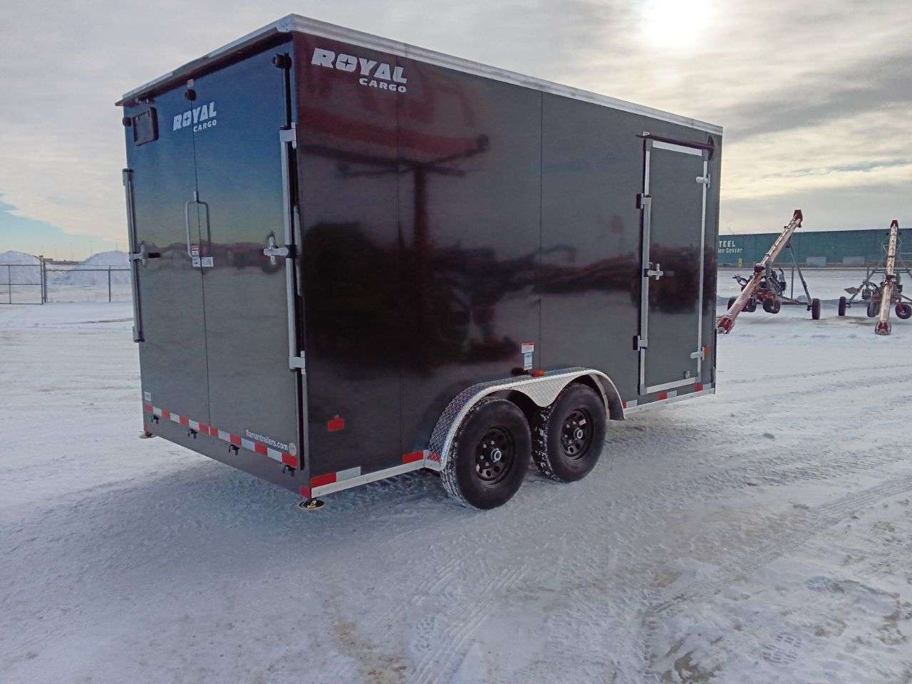 2026 Royal LCH 7'6" x 14' + V-Nose Cargo Trailer
