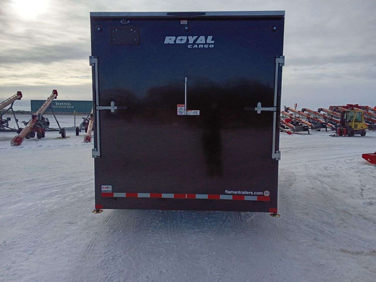 2026 Royal LCH 7'6" x 14' + V-Nose Cargo Trailer