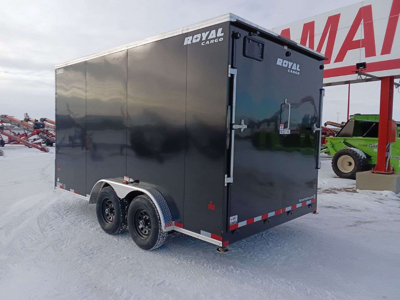 2026 Royal LCH 7'6" x 14' + V-Nose Cargo Trailer