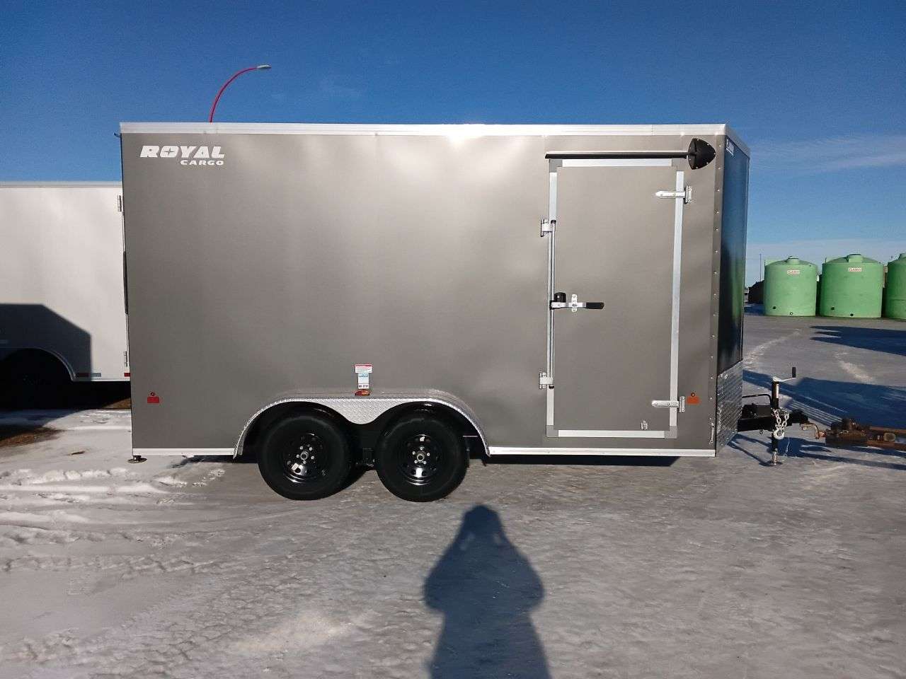 2026 Royal LCH 7'6" x 14' + V-Nose Cargo Trailer