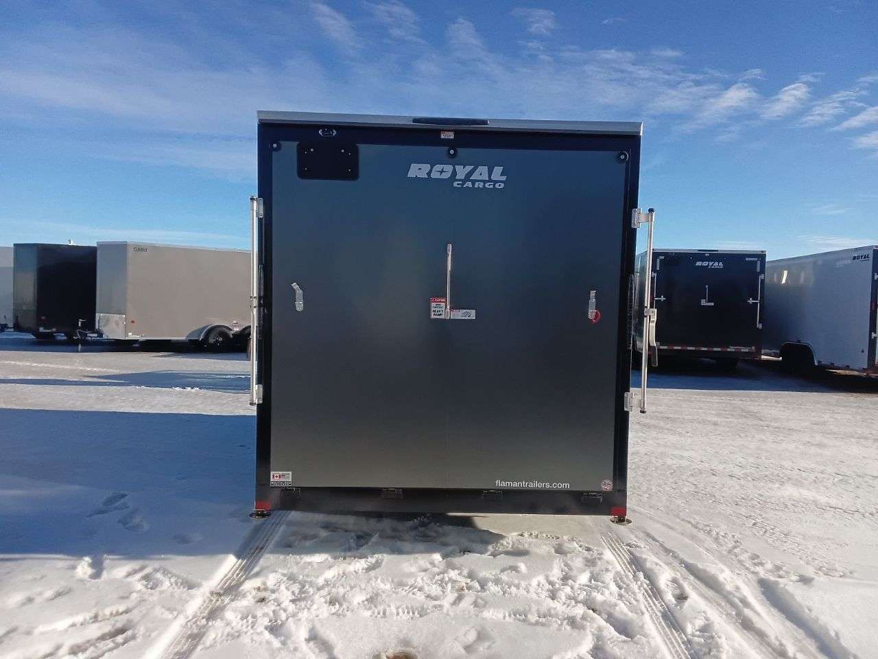 2026 Royal LCH 7'6" x 14' + V-Nose Cargo Trailer