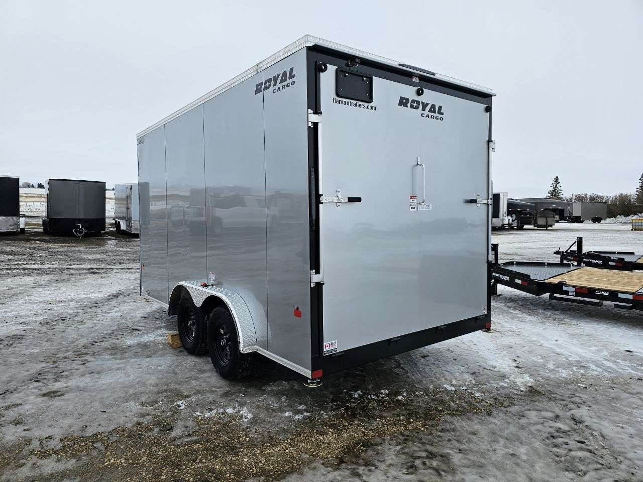 2026 Royal LCH 7'6" x 14' + V-Nose Cargo Trailer